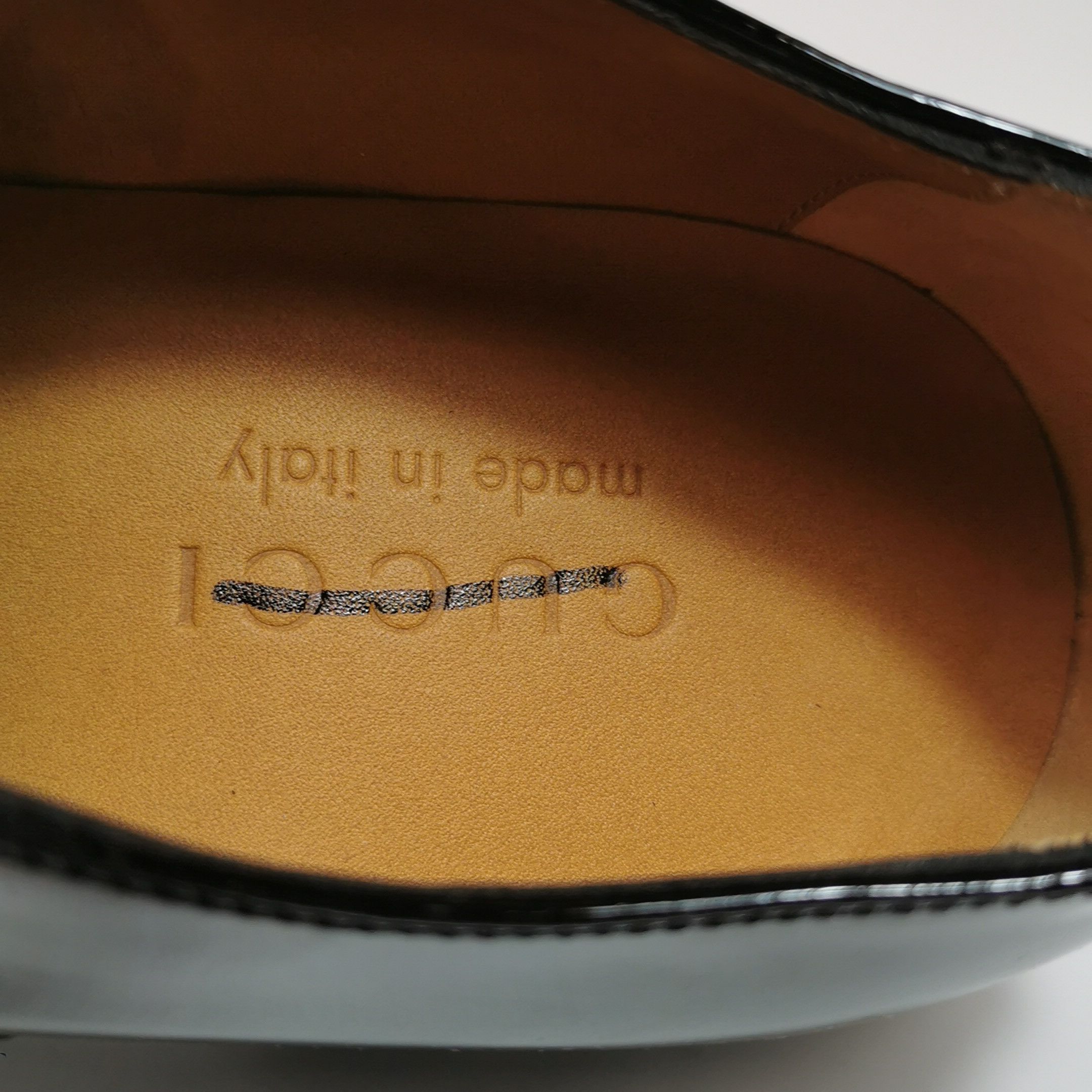Gucci Gucci Men 5.5 Leather Size US 5.5 / EU 38 - 9 Thumbnail