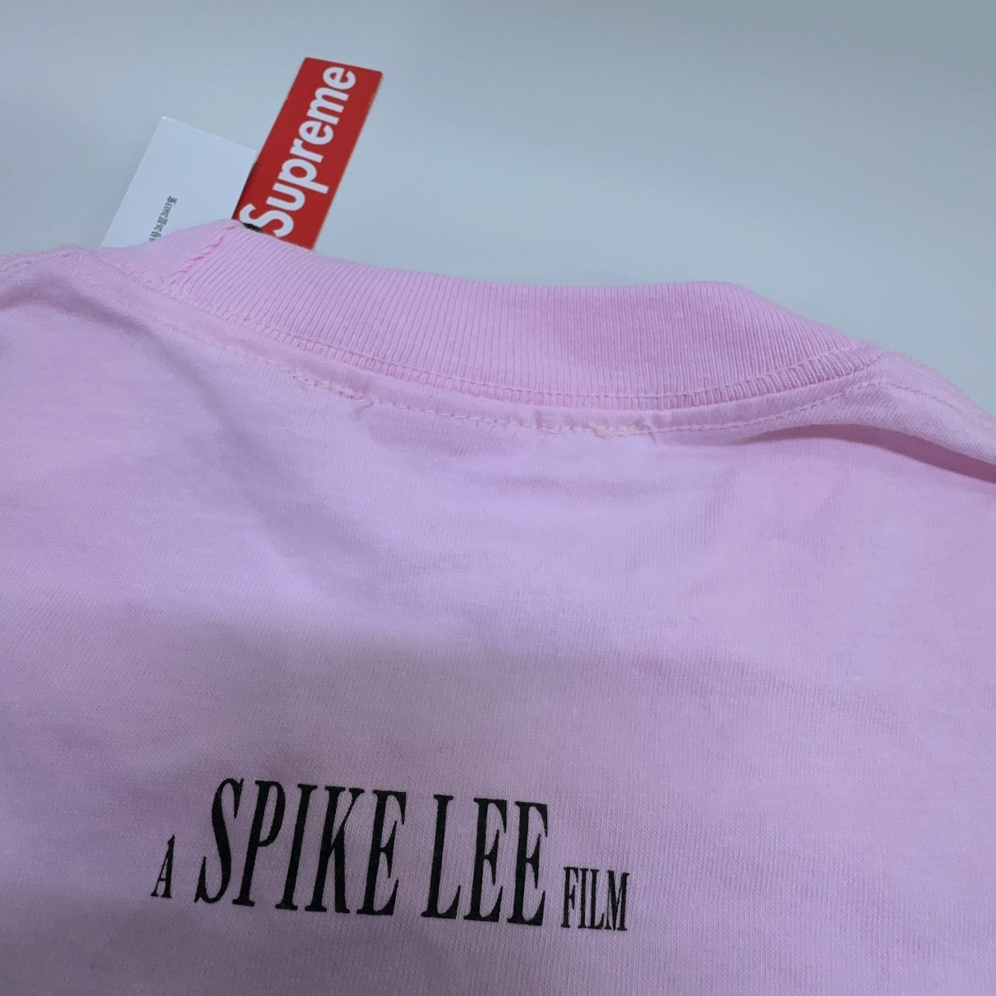 Supreme Supreme 40 Acres Malcolm X Tee Pink Size M Size US M / EU 48-50 / 2 - 5 Thumbnail