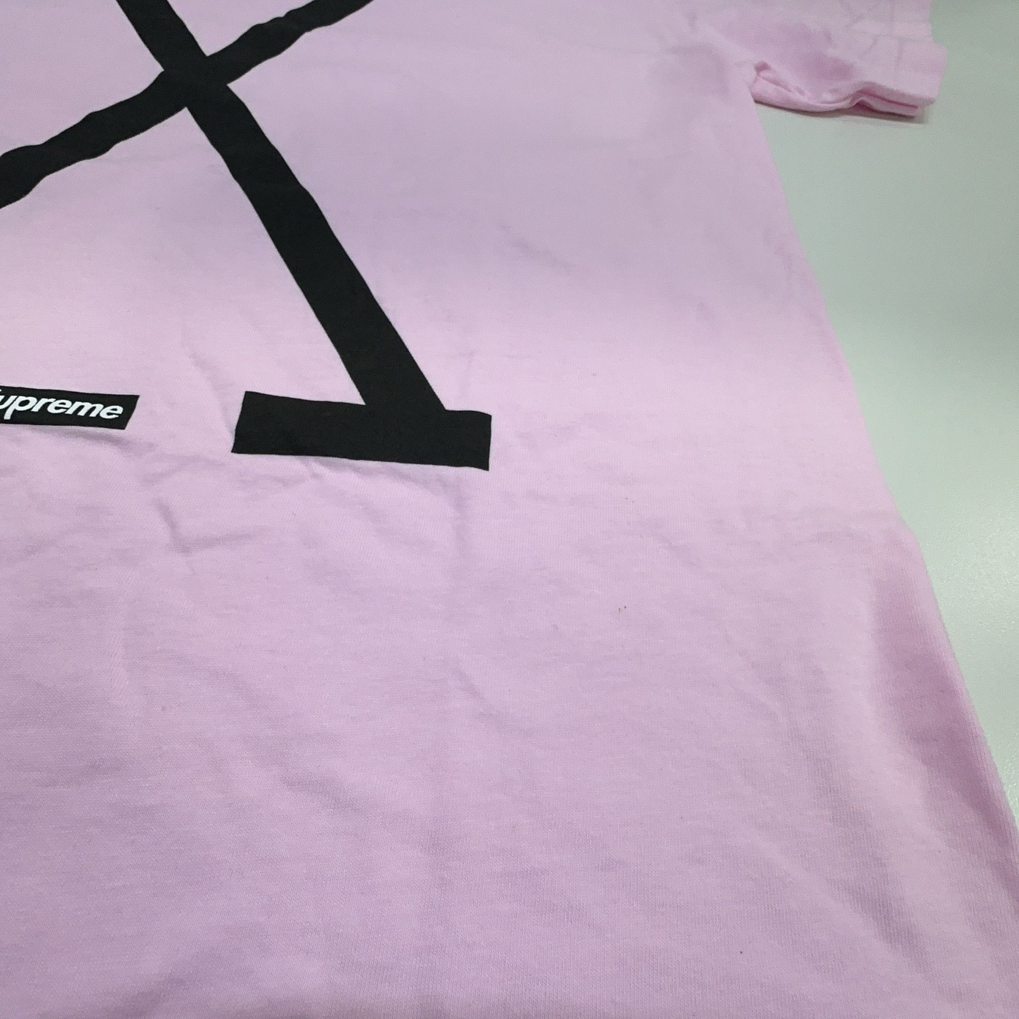 Supreme Supreme 40 Acres Malcolm X Tee Pink Size M Size US M / EU 48-50 / 2 - 7 Thumbnail