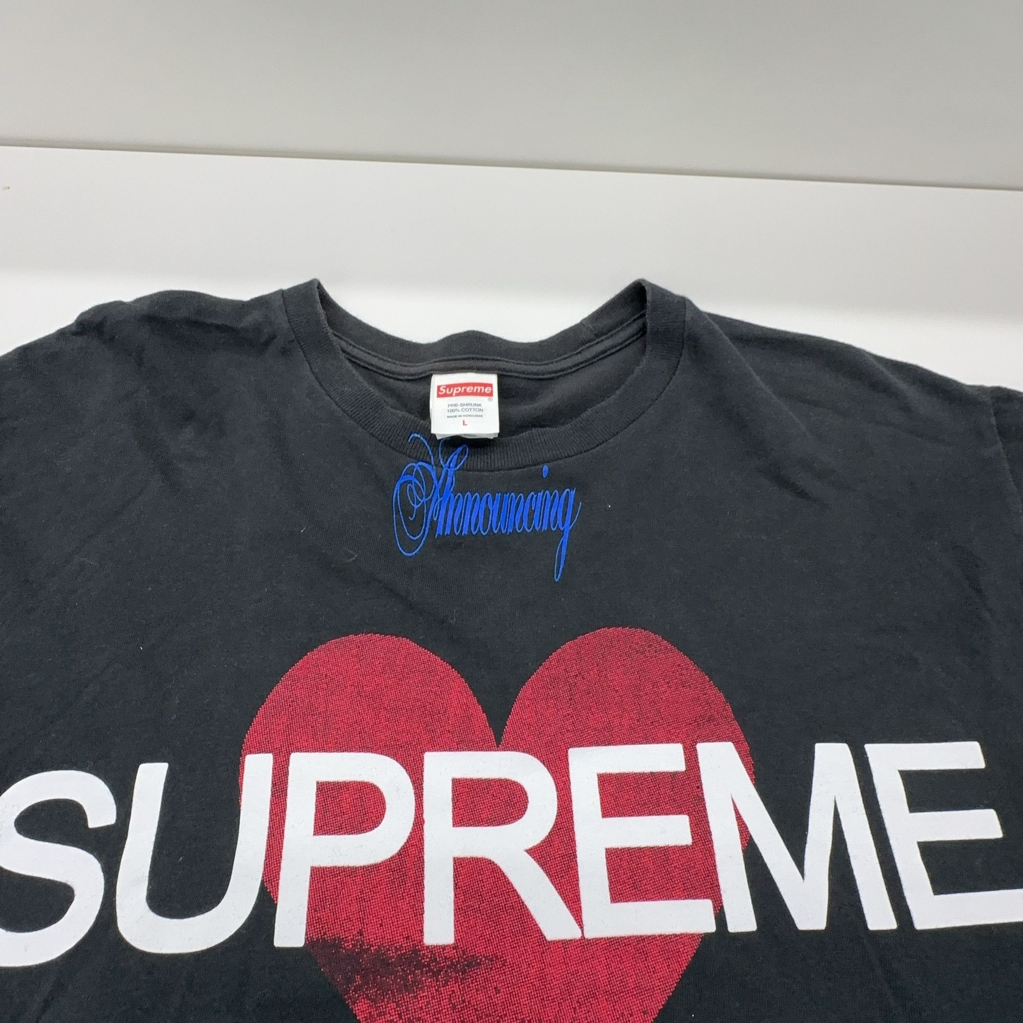 Supreme Supreme Heart Graphic T-Shirt Size L Size US L / EU 52-54 / 3 - 7 Thumbnail