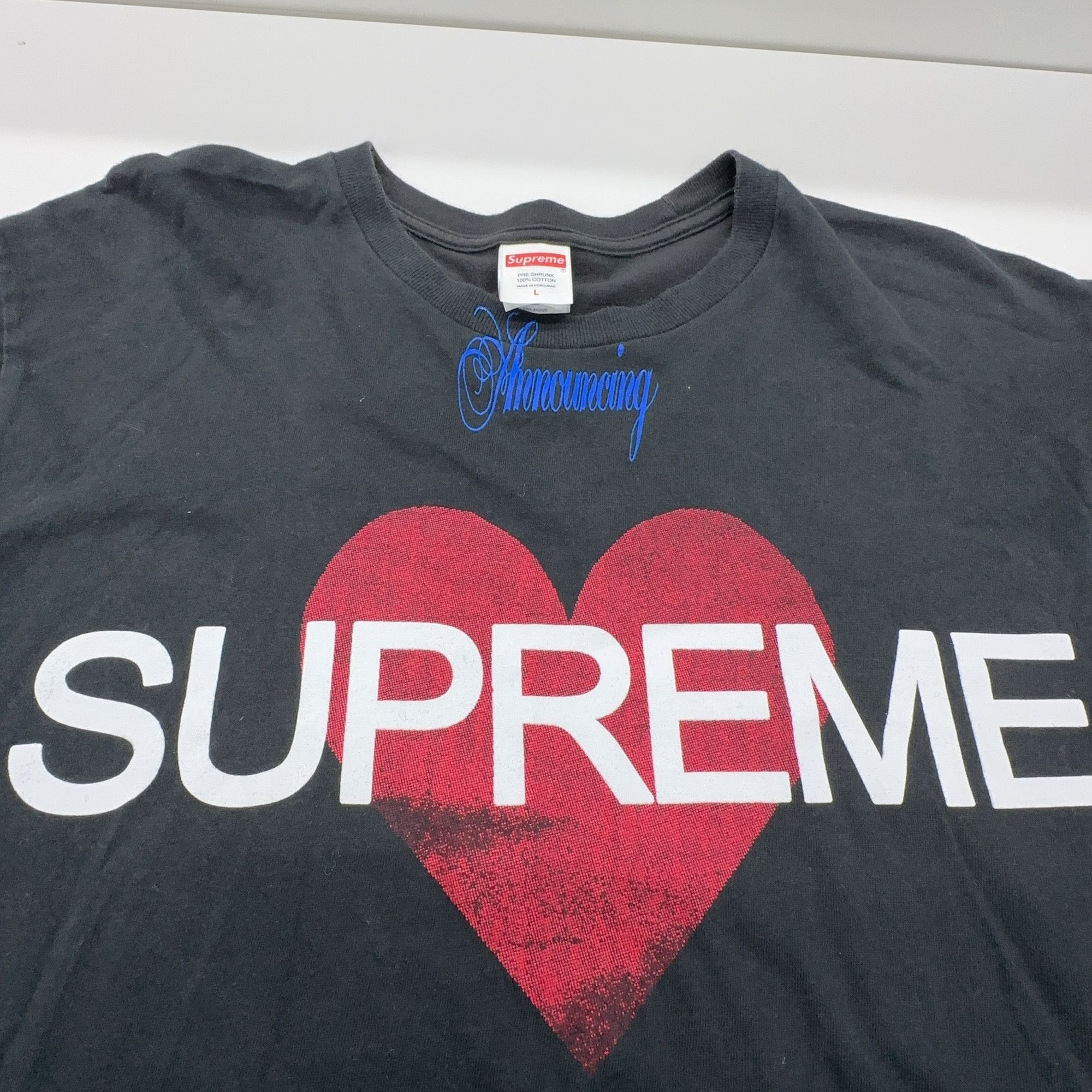 Supreme Supreme Heart Graphic T-Shirt Size L Size US L / EU 52-54 / 3 - 6 Thumbnail