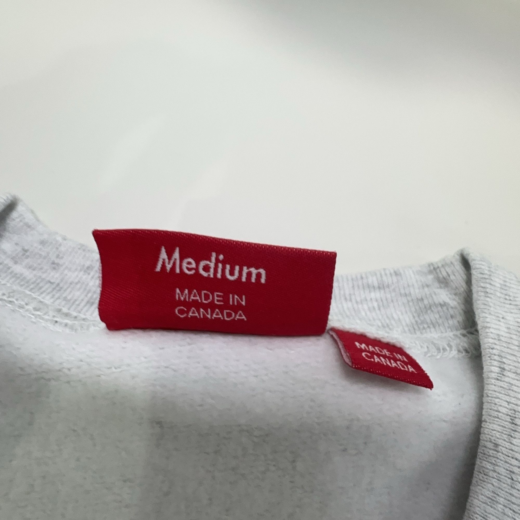 Supreme Supreme Futura Logo Crewneck Gray Size M Size US M / EU 48-50 / 2 - 5 Thumbnail