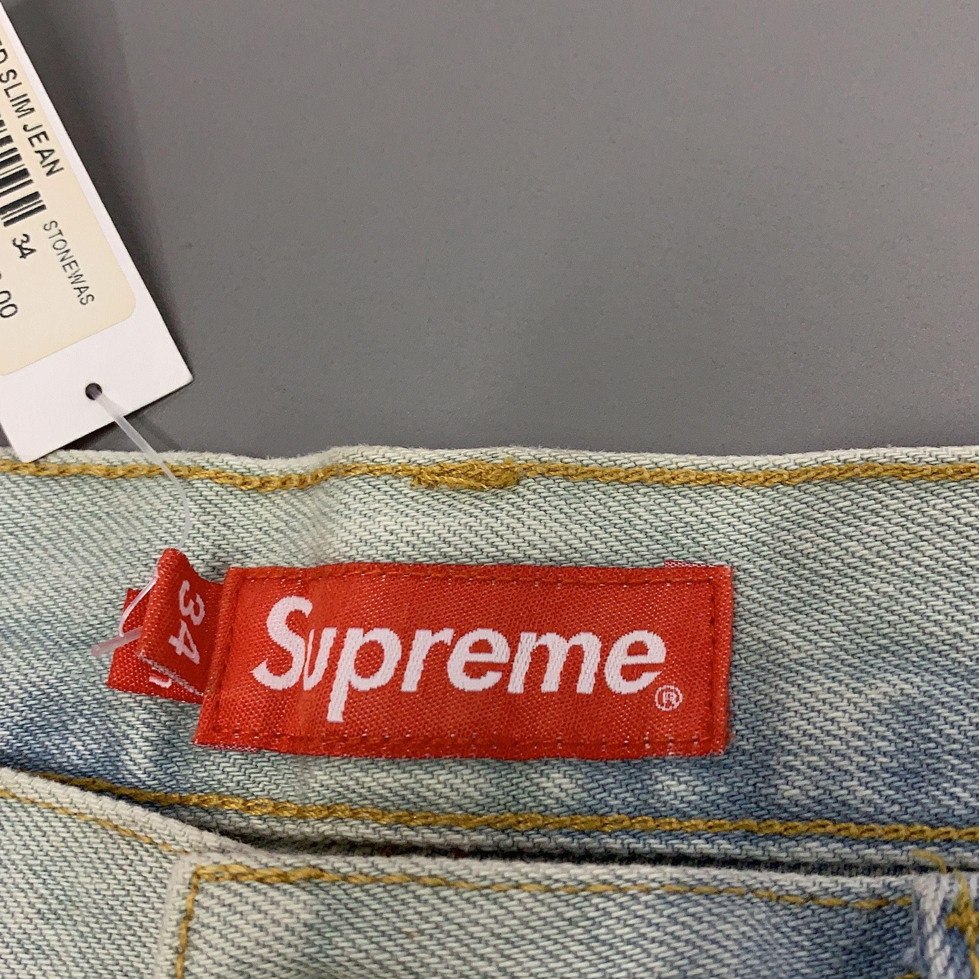 Supreme Supreme Stone Washed Jeans Size 34 Size US 34 / EU 50 - 3 Thumbnail