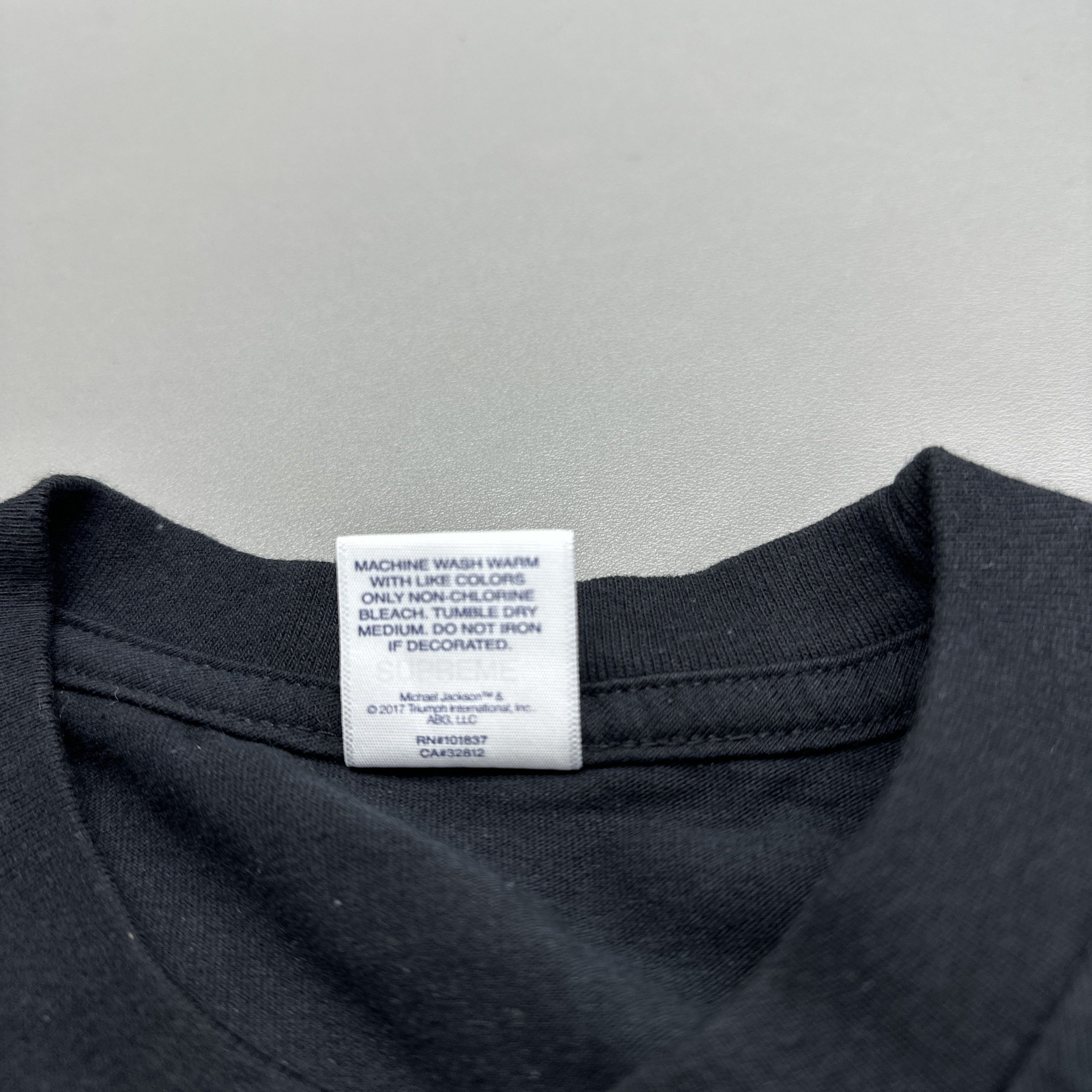 Supreme Supreme Michael Jackson Tee Black Size M Size US M / EU 48-50 / 2 - 4 Thumbnail
