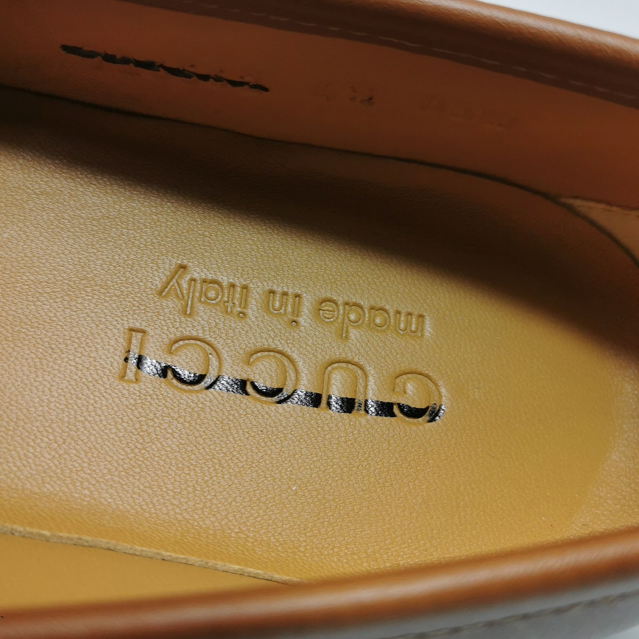 Gucci Gucci Men 5.5 Leather Size US 5.5 / EU 38 - 11 Thumbnail