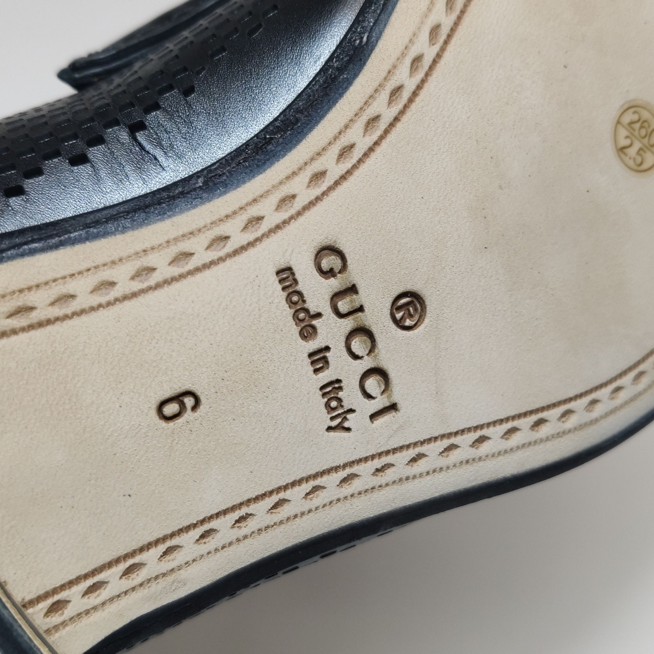 Gucci Gucci Men 7 Leather Size US 7 / EU 40 - 12 Thumbnail