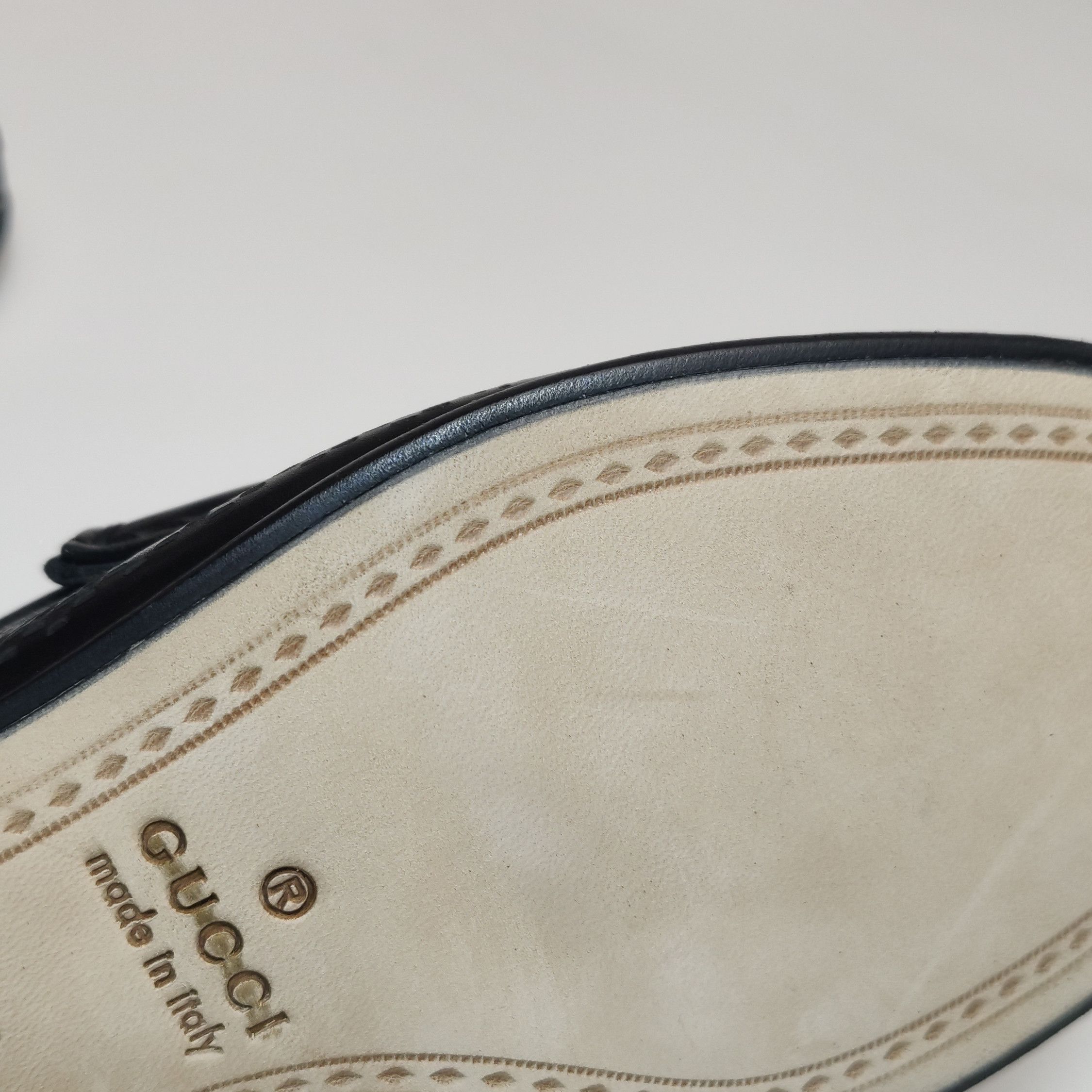 Gucci Gucci Men 7 Leather Size US 7 / EU 40 - 11 Thumbnail