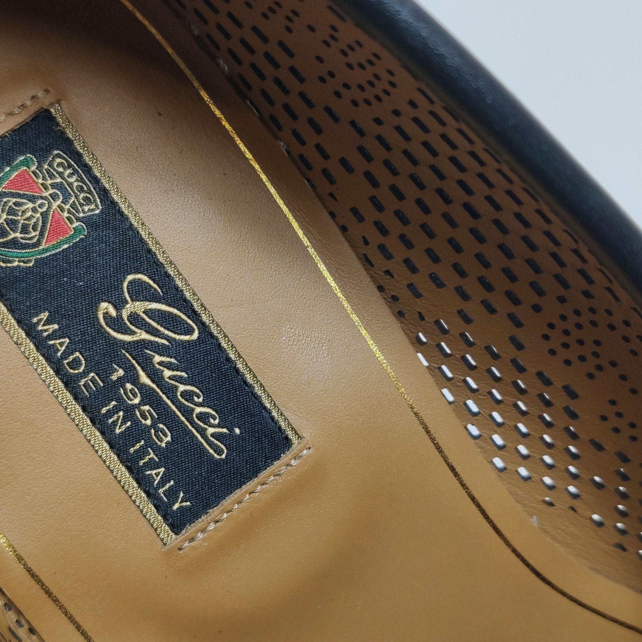 Gucci Gucci Men 7 Leather Size US 7 / EU 40 - 10 Thumbnail