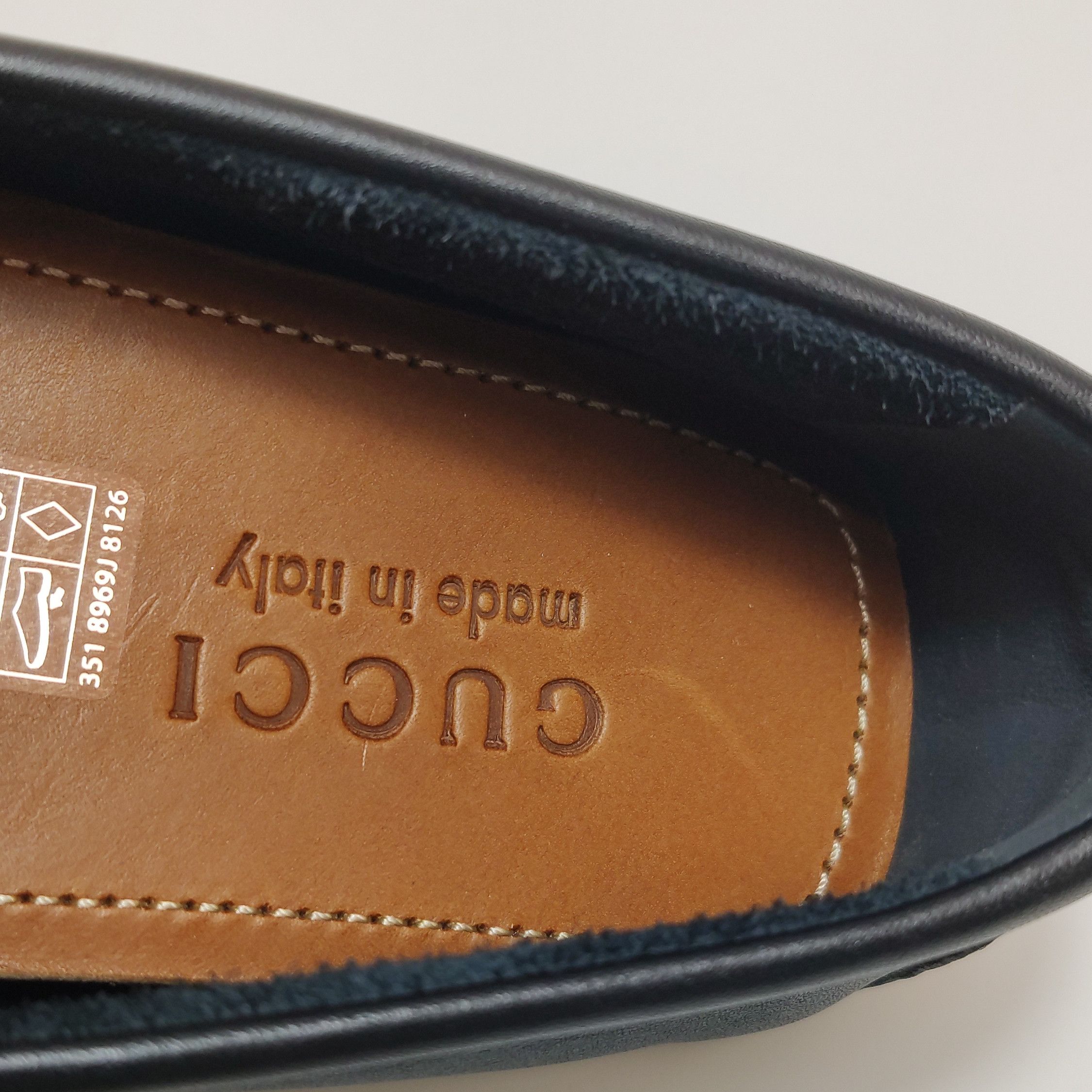 Gucci Gucci Men 5.5 Leather Size US 5.5 / EU 38 - 9 Thumbnail