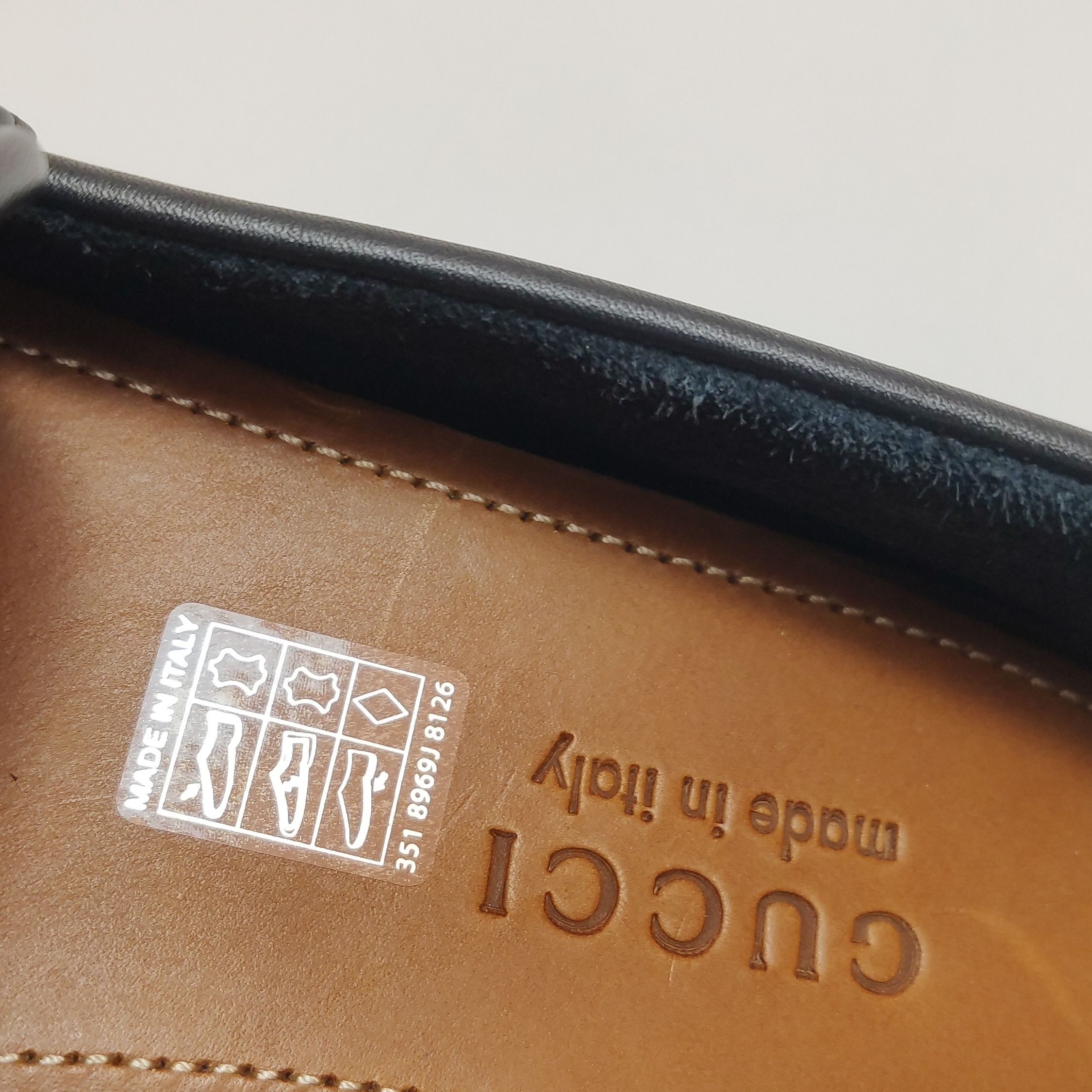 Gucci Gucci Men 5.5 Leather Size US 5.5 / EU 38 - 10 Thumbnail