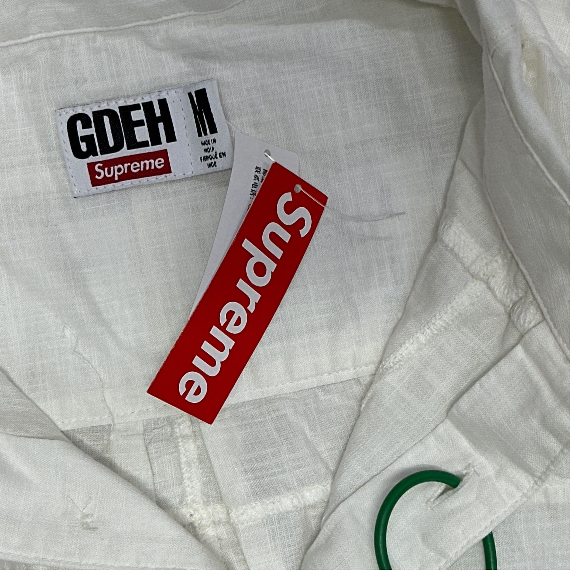 Supreme Supreme x GOODENOUGH Checkered Logo Shirt Size M Size US M / EU 48-50 / 2 - 3 Thumbnail