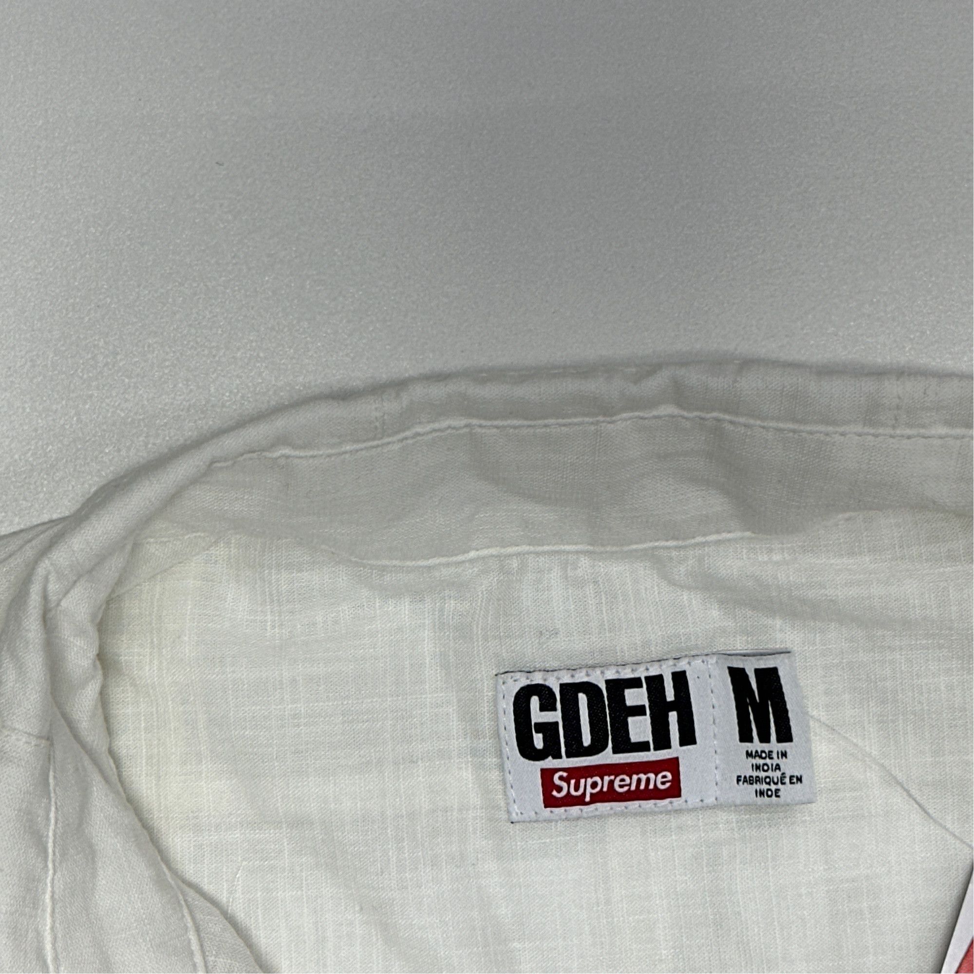 Supreme Supreme x GOODENOUGH Checkered Logo Shirt Size M Size US M / EU 48-50 / 2 - 2 Thumbnail