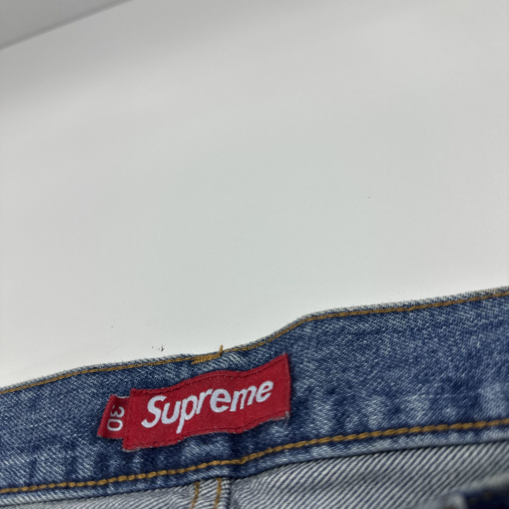 Supreme Supreme Distressed Selvedge Denim Jeans Size 30 Size US 30 / EU 46 - 3 Thumbnail