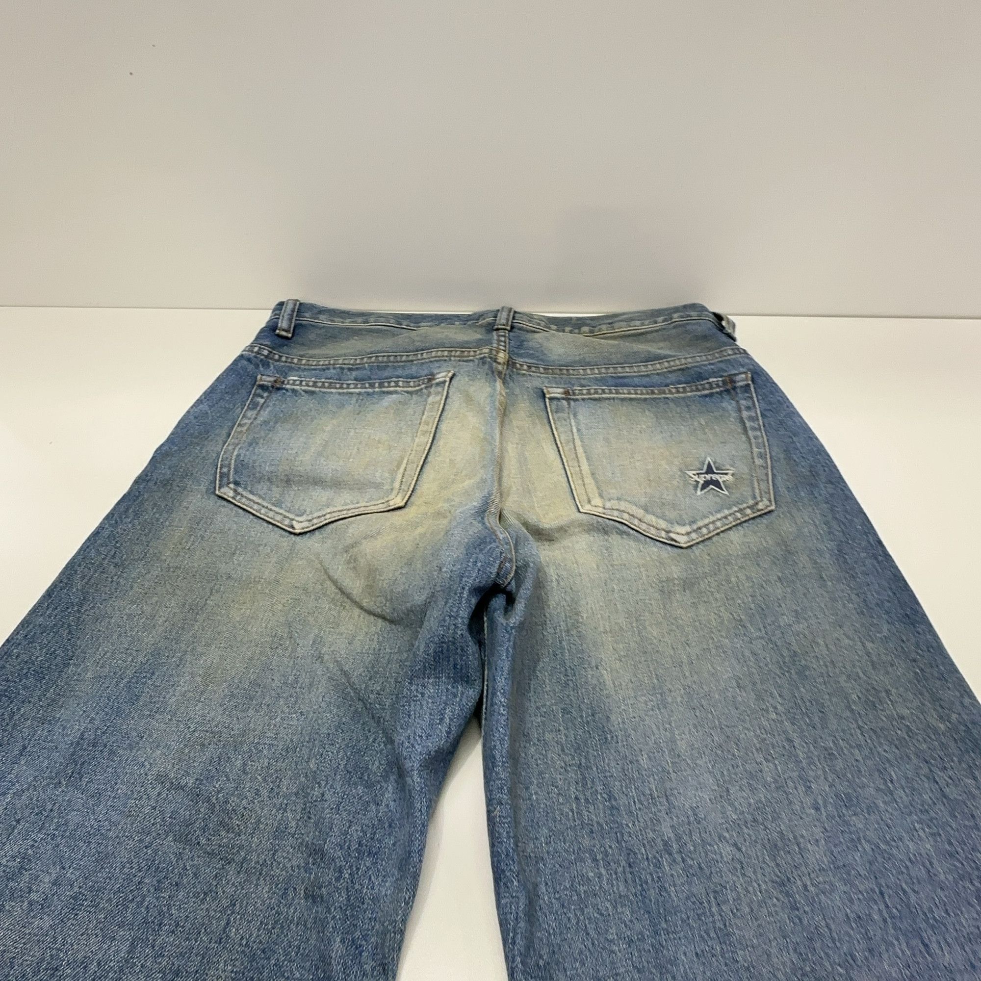Supreme Supreme Distressed Selvedge Denim Jeans Size 30 Size US 30 / EU 46 - 9 Thumbnail