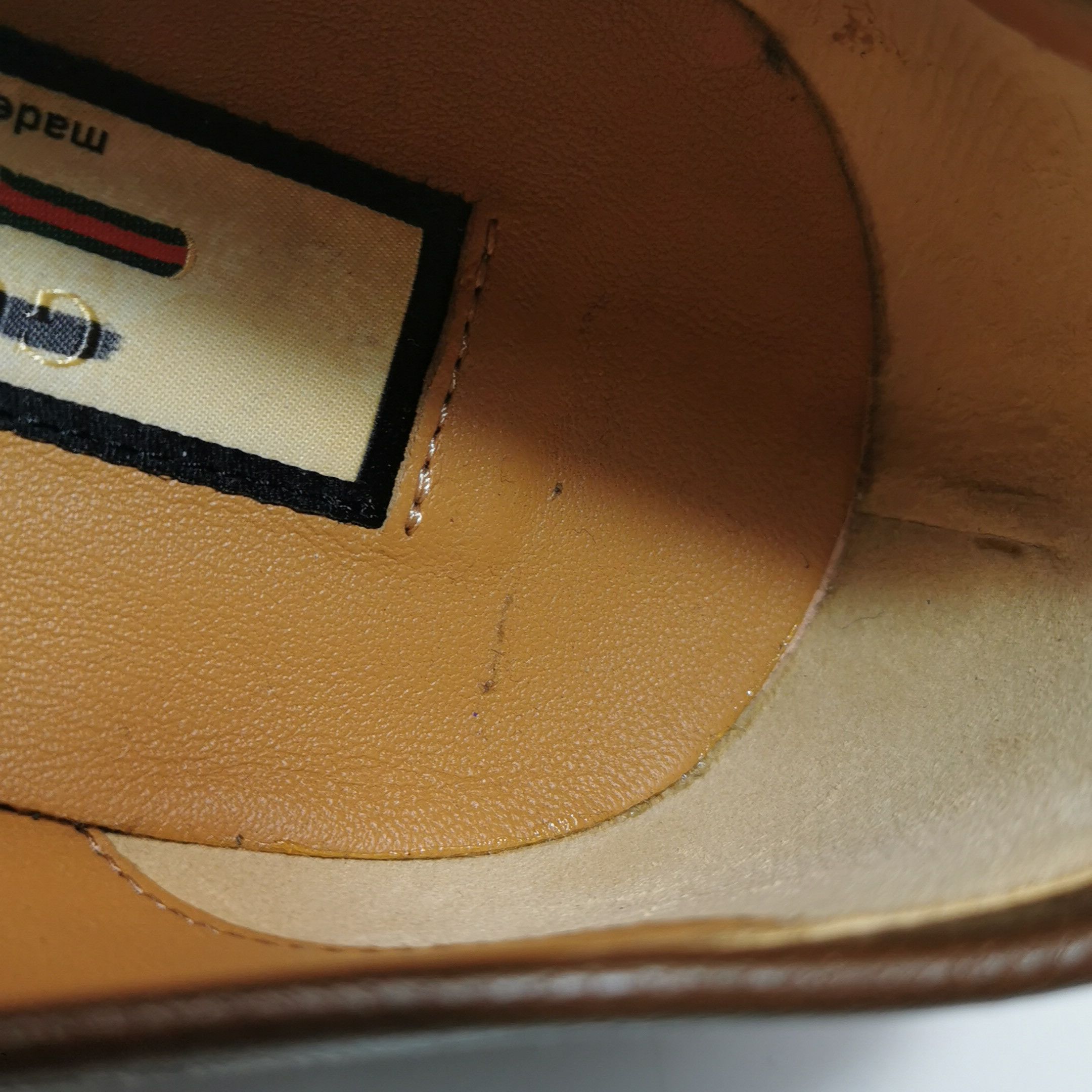 Gucci Gucci Men 9 Leather Size US 9 / EU 42 - 7 Thumbnail