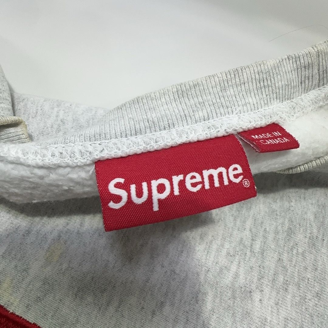 Supreme Supreme Box Logo Crewneck Sweatshirt Ash Grey Size M Size US M / EU 48-50 / 2 - 3 Thumbnail