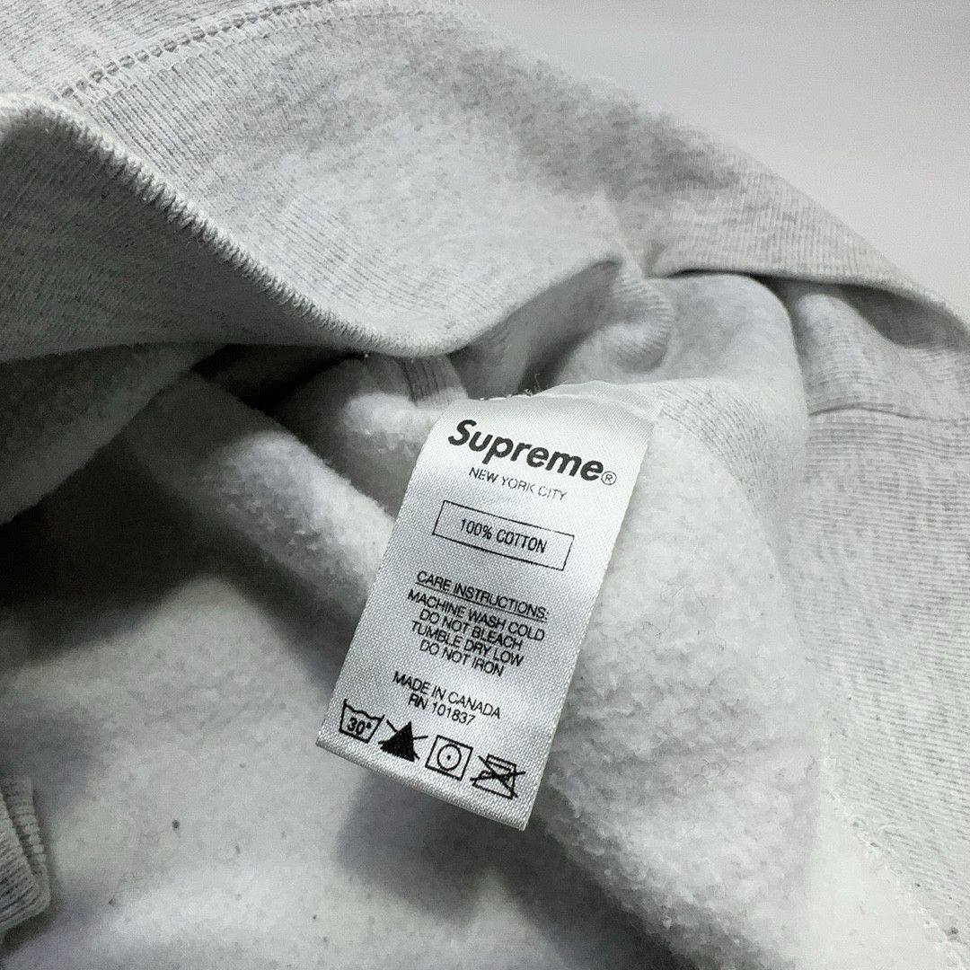 Supreme Supreme Box Logo Crewneck Sweatshirt Ash Grey Size M Size US M / EU 48-50 / 2 - 5 Thumbnail