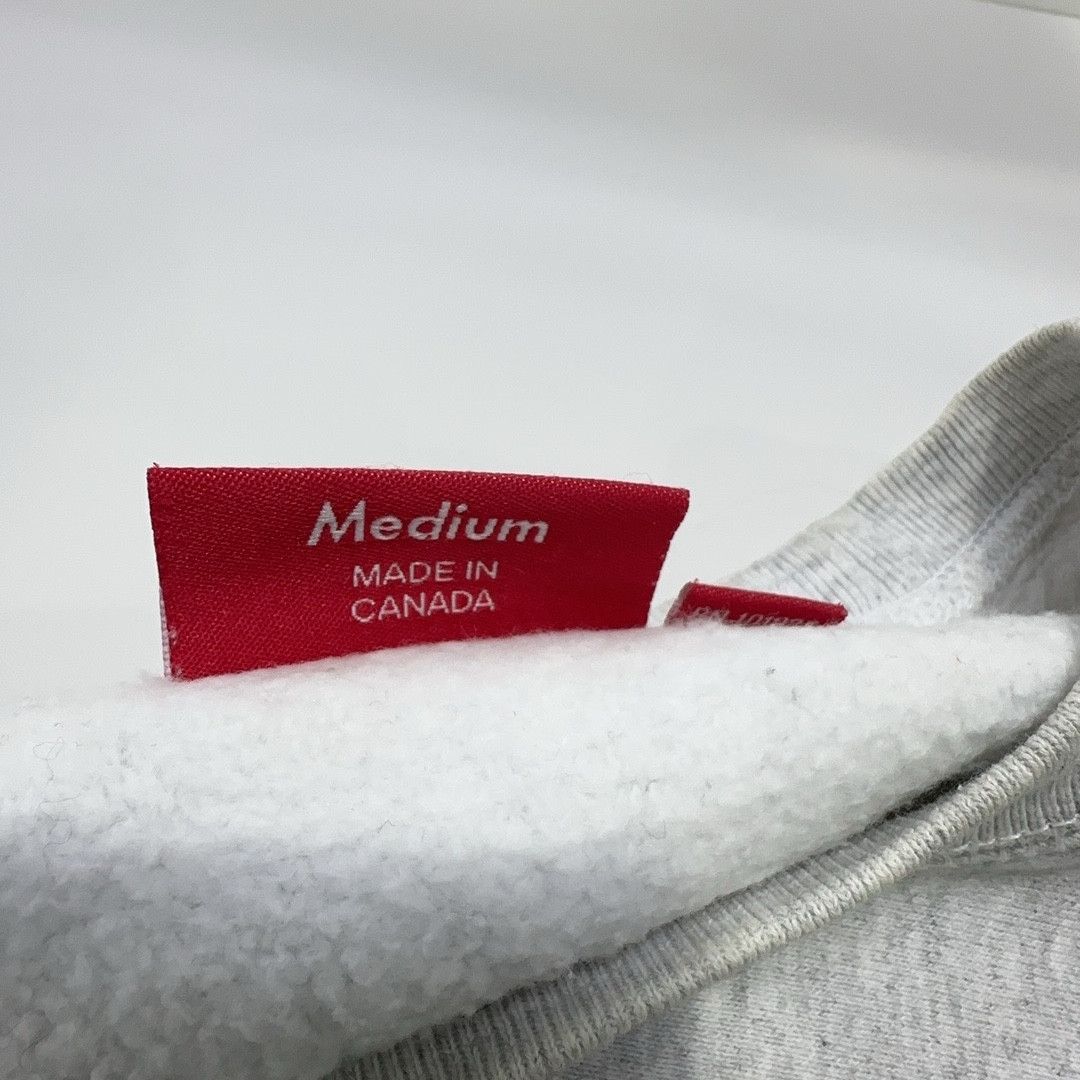 Supreme Supreme Box Logo Crewneck Sweatshirt Ash Grey Size M Size US M / EU 48-50 / 2 - 4 Thumbnail