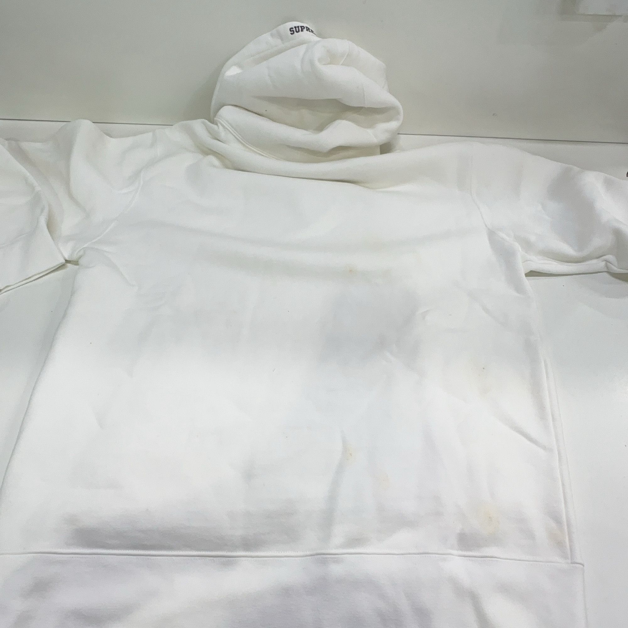 Supreme Supreme x Nike Leather Logo Hoodie Size M Size US M / EU 48-50 / 2 - 19 Thumbnail