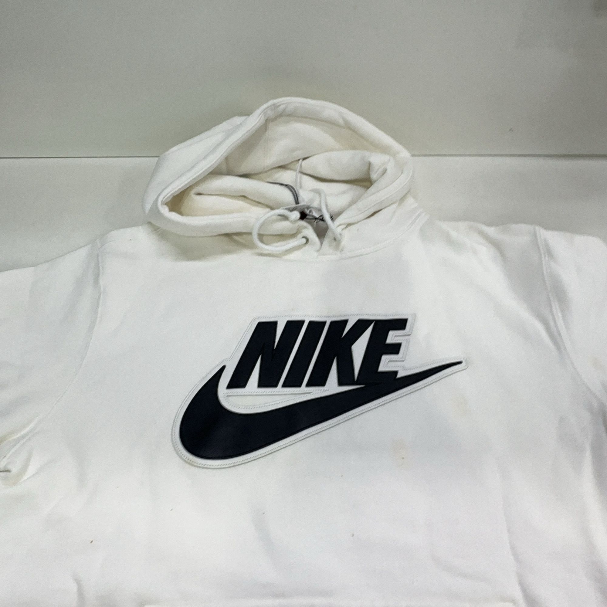 Supreme Supreme x Nike Leather Logo Hoodie Size M Size US M / EU 48-50 / 2 - 15 Thumbnail