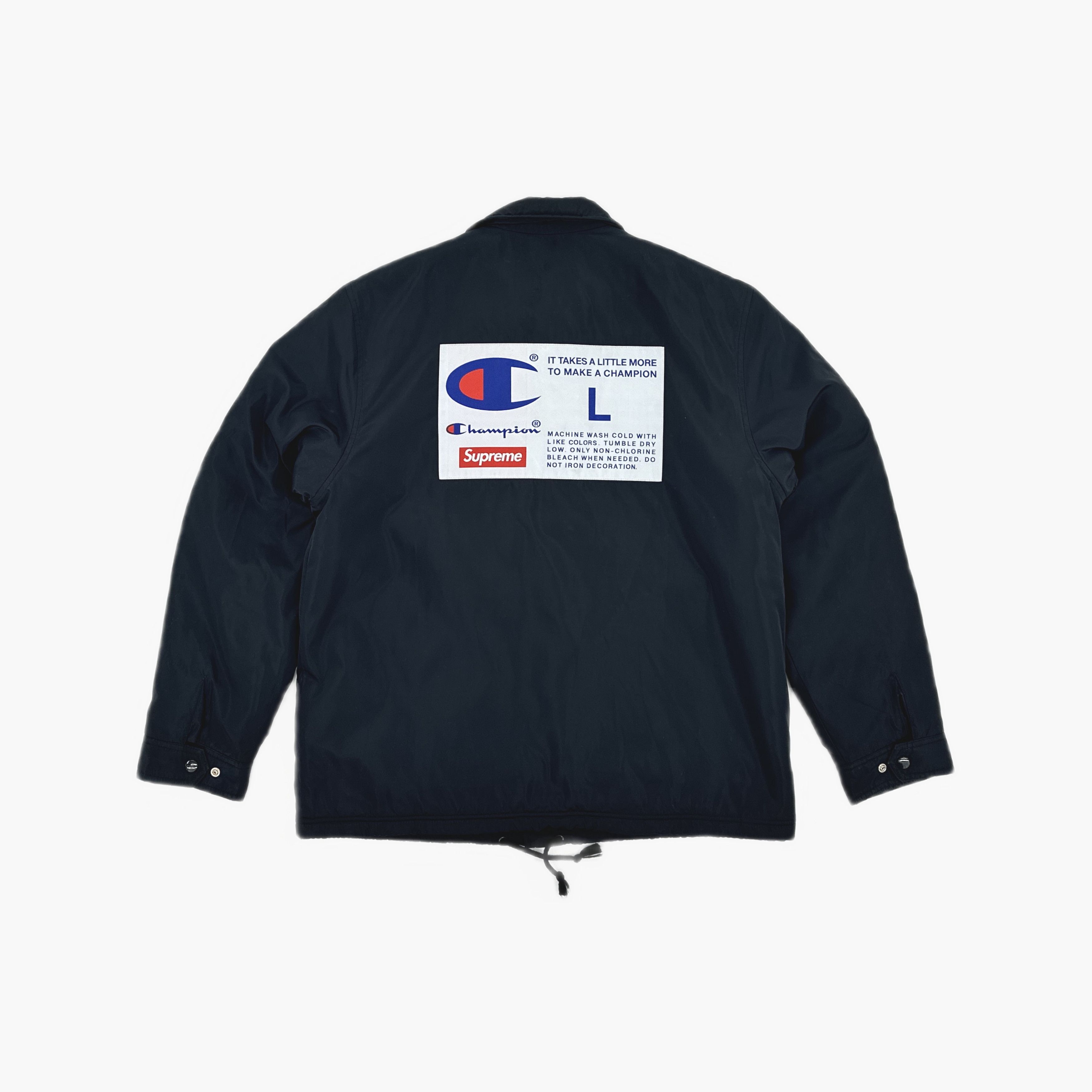 Supreme Supreme x Champion Coaches Jacket Size L Size US L / EU 52-54 / 3 - 2 Thumbnail