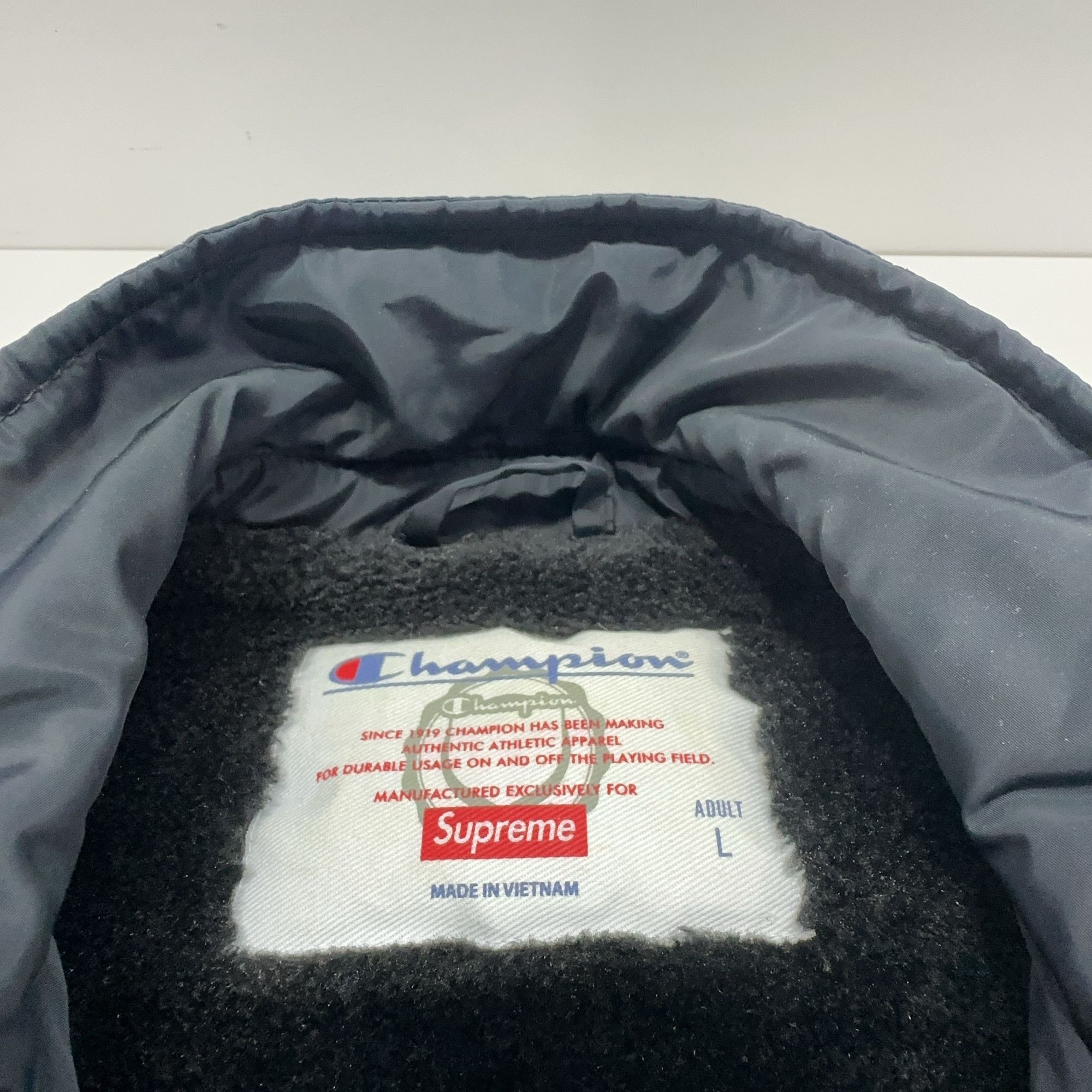 Supreme Supreme x Champion Coaches Jacket Size L Size US L / EU 52-54 / 3 - 3 Thumbnail
