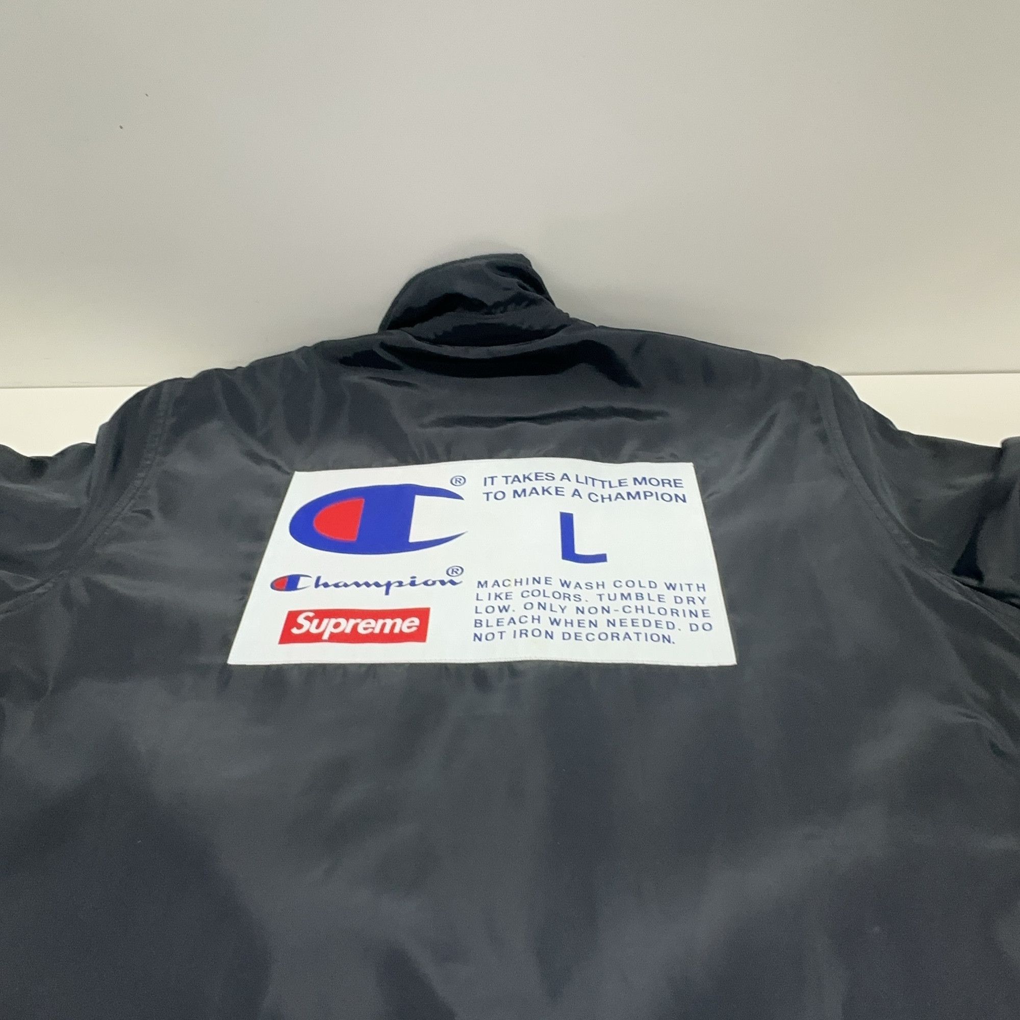 Supreme Supreme x Champion Coaches Jacket Size L Size US L / EU 52-54 / 3 - 11 Thumbnail