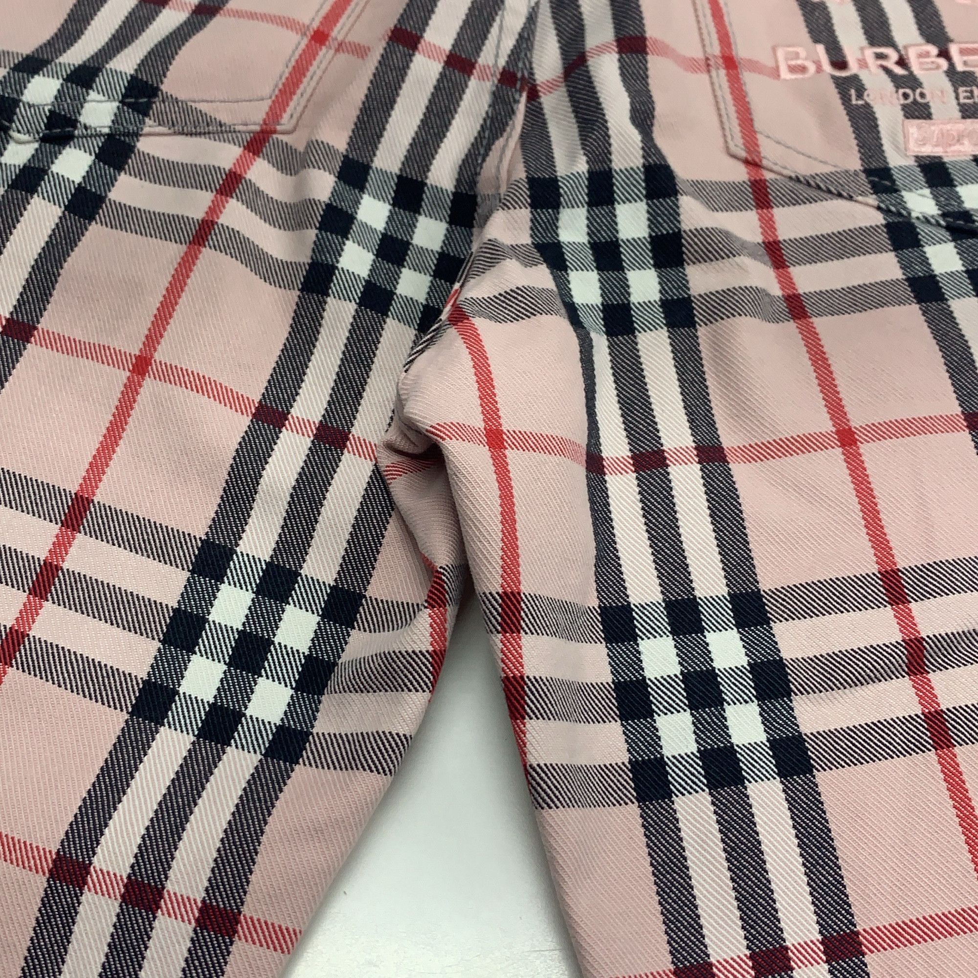 Burberry × Supreme Supreme x Burberry Plaid Denim Jeans Size 30 Size US 30 / EU 46 - 6 Thumbnail