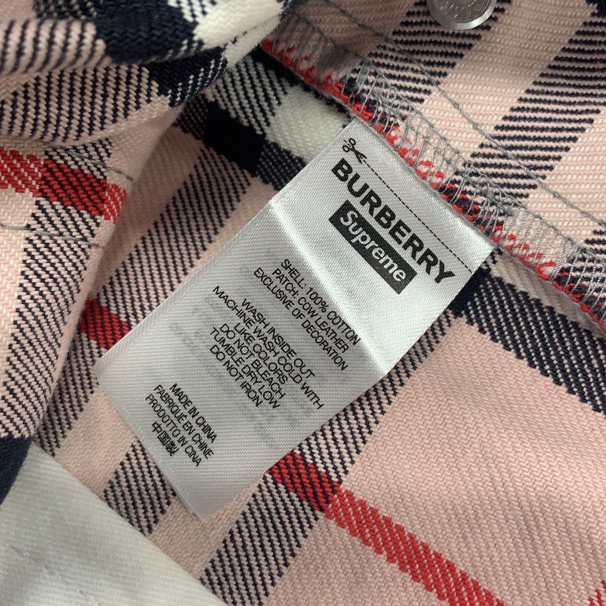 Burberry × Supreme Supreme x Burberry Plaid Denim Jeans Size 30 Size US 30 / EU 46 - 3 Thumbnail
