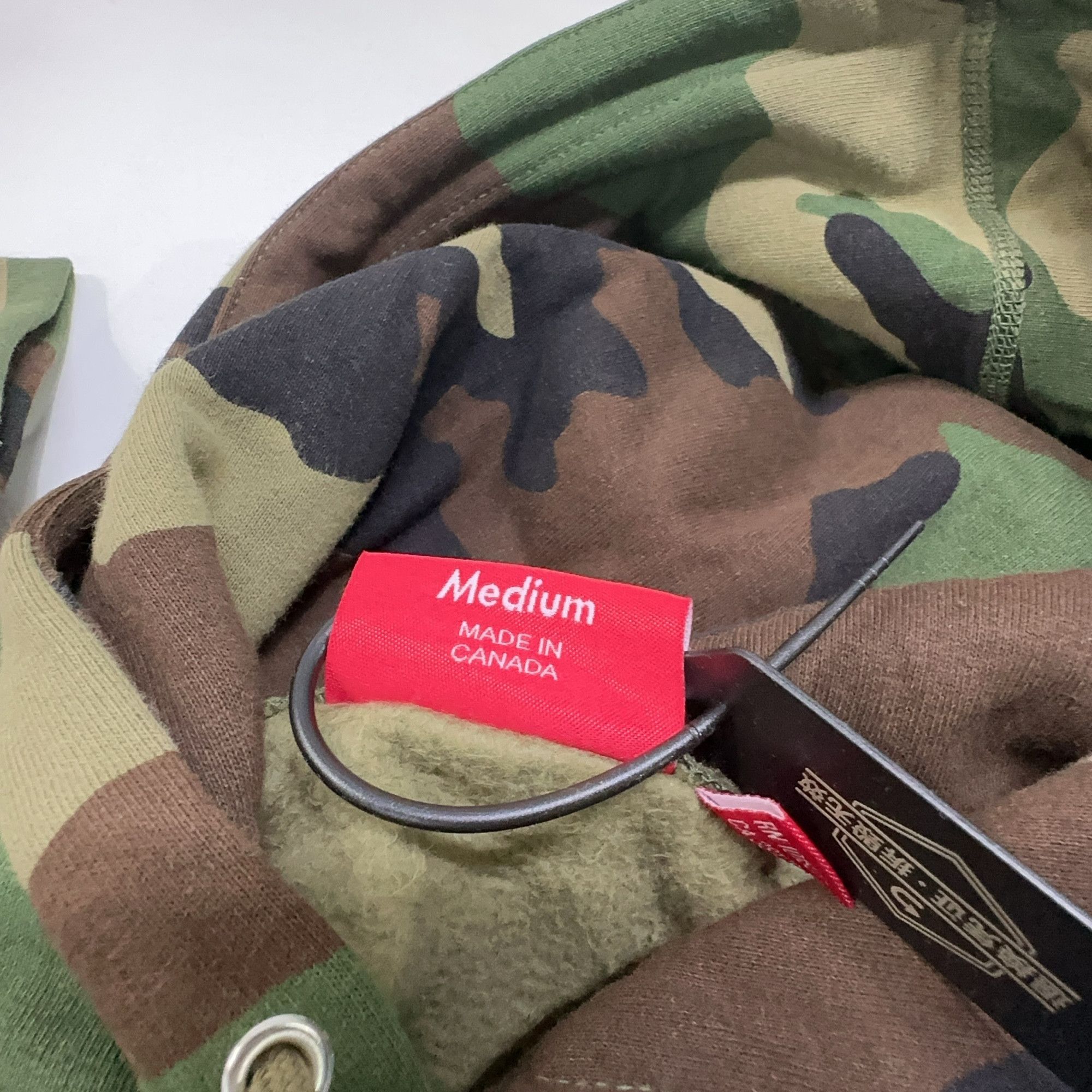 Supreme Supreme Swarovski S Camo Hoodie Size M Size US M / EU 48-50 / 2 - 4 Thumbnail