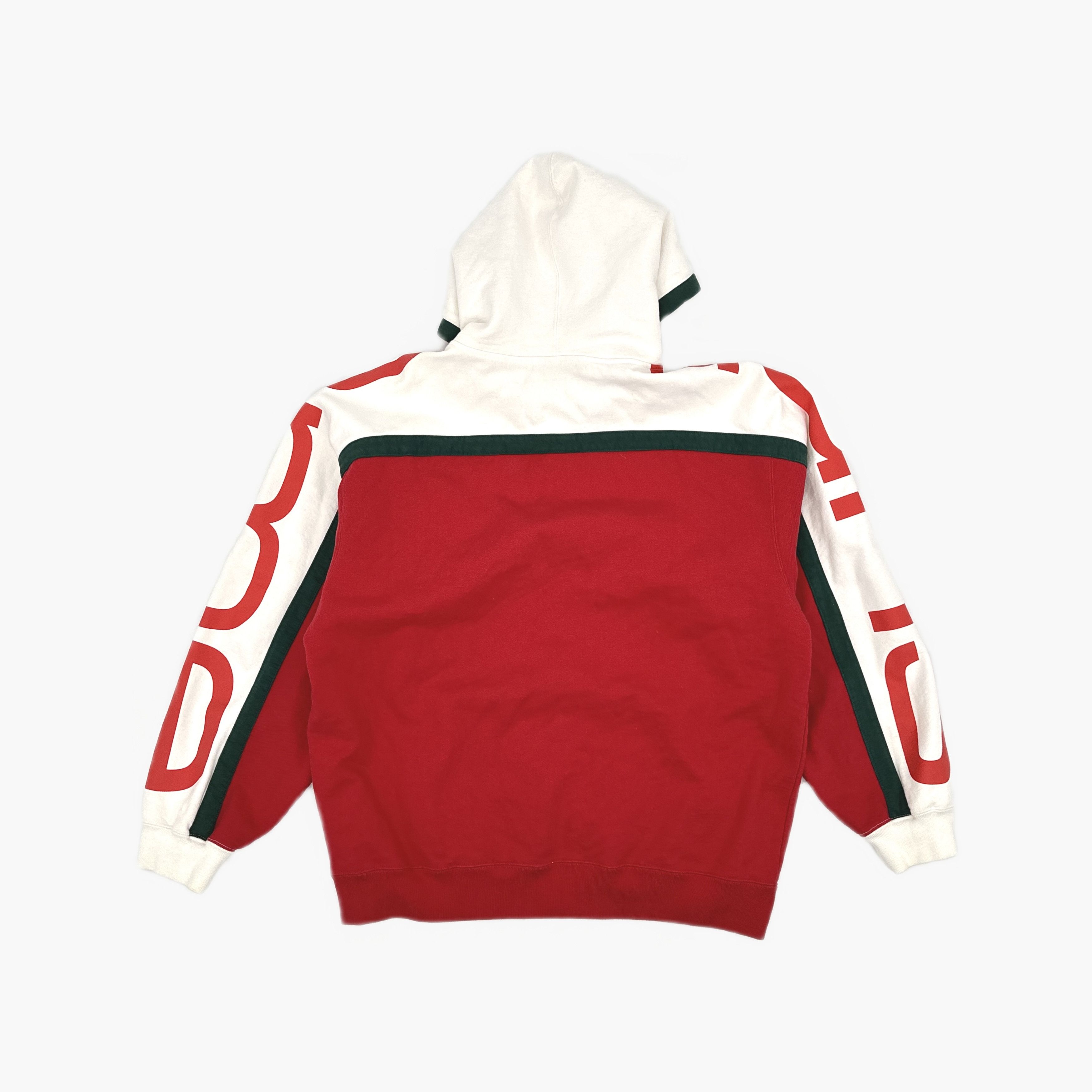 Supreme Supreme Paneled Big Logo Zip Up Hoodie Size XL Size US XL / EU 56 / 4 - 2 Thumbnail