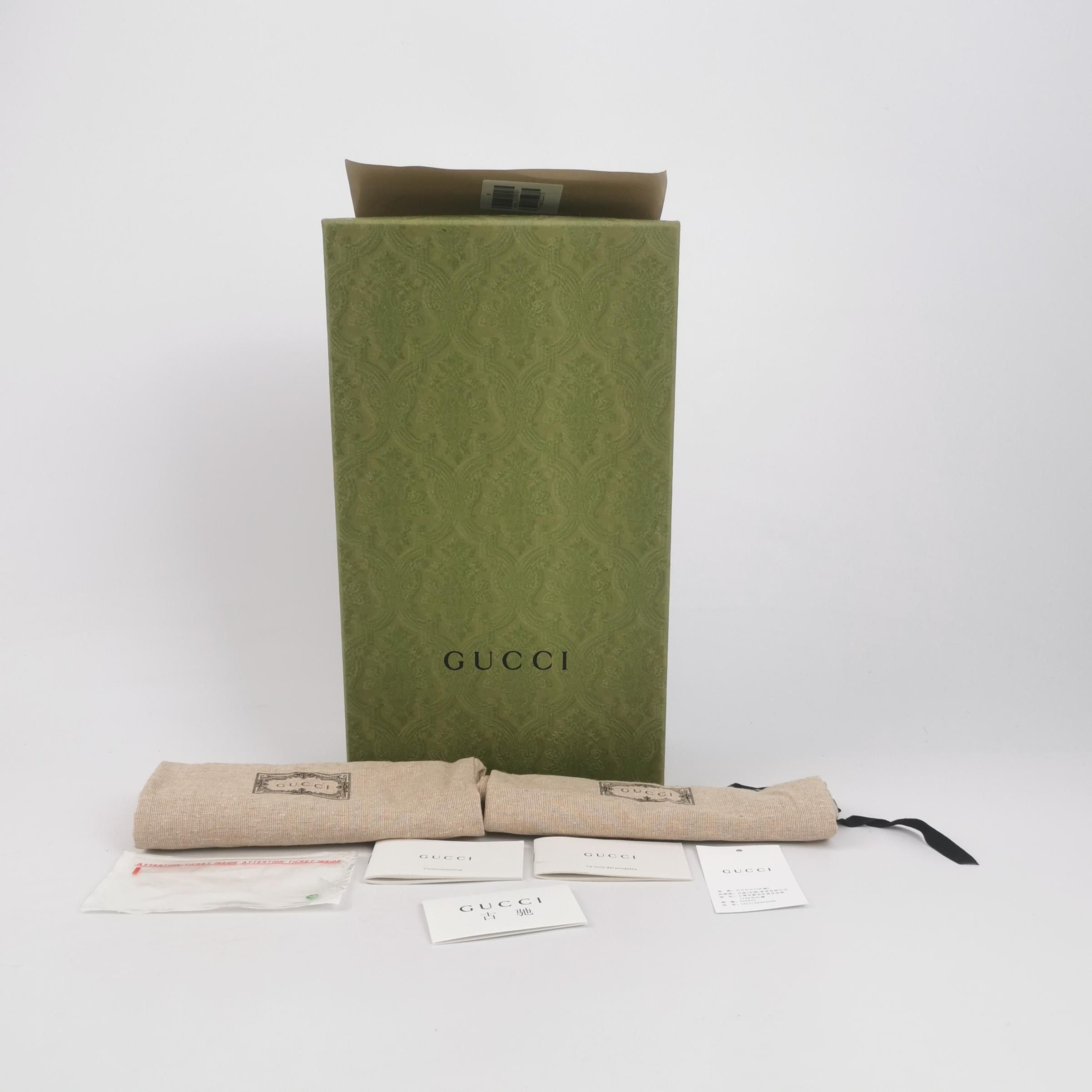 Gucci Gucci Men 5.5 Leather Size US 5.5 / EU 38 - 6 Thumbnail