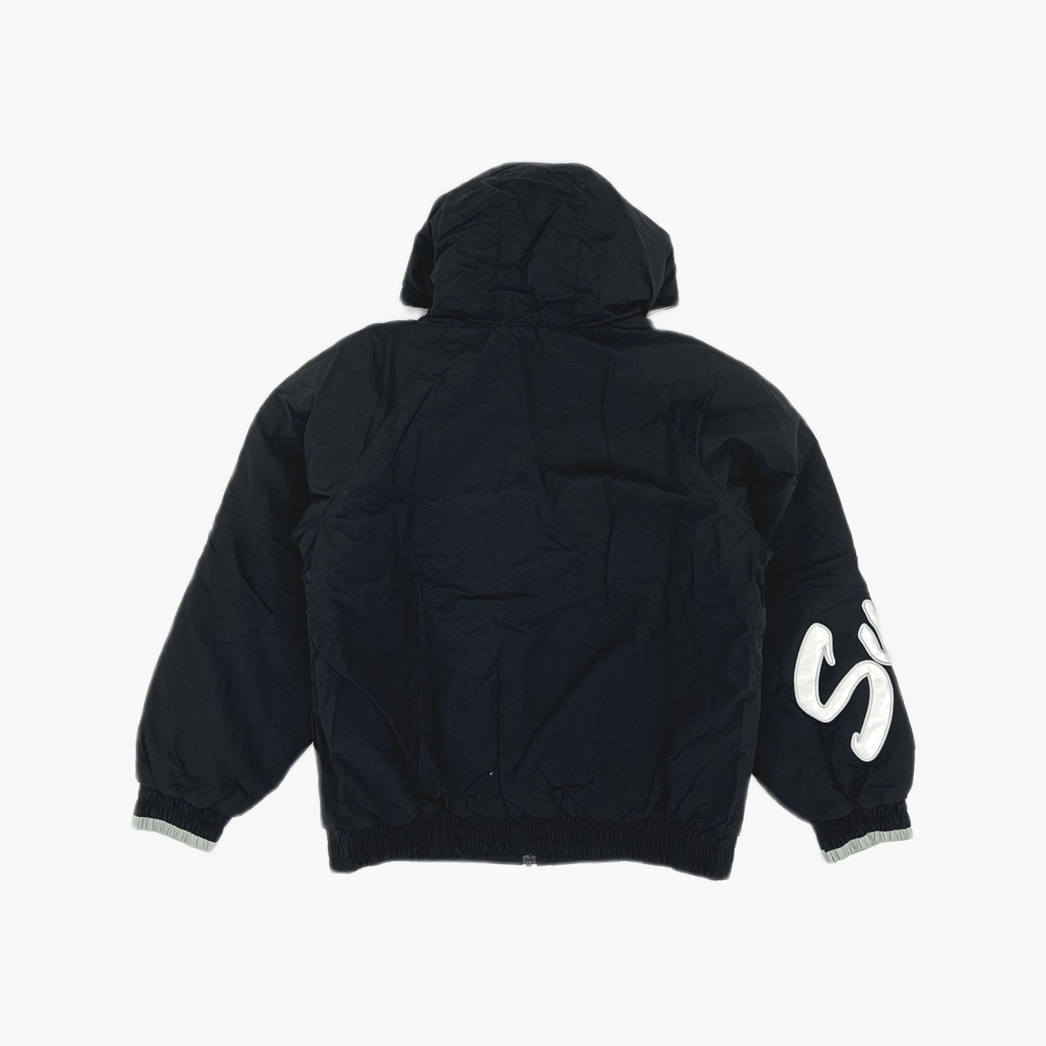 Supreme Supreme Logo Quilted Hooded Jacket Size M Size US M / EU 48-50 / 2 - 2 Thumbnail