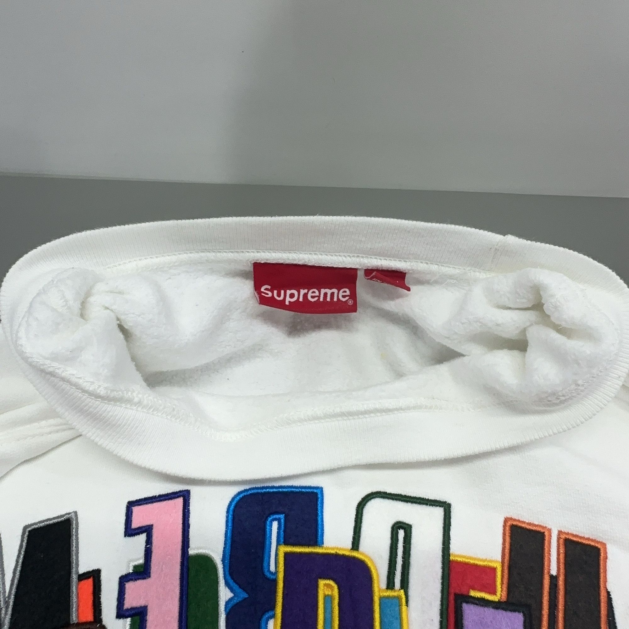 Supreme Supreme Multi Logo Sweatshirt Size M Size US M / EU 48-50 / 2 - 6 Thumbnail