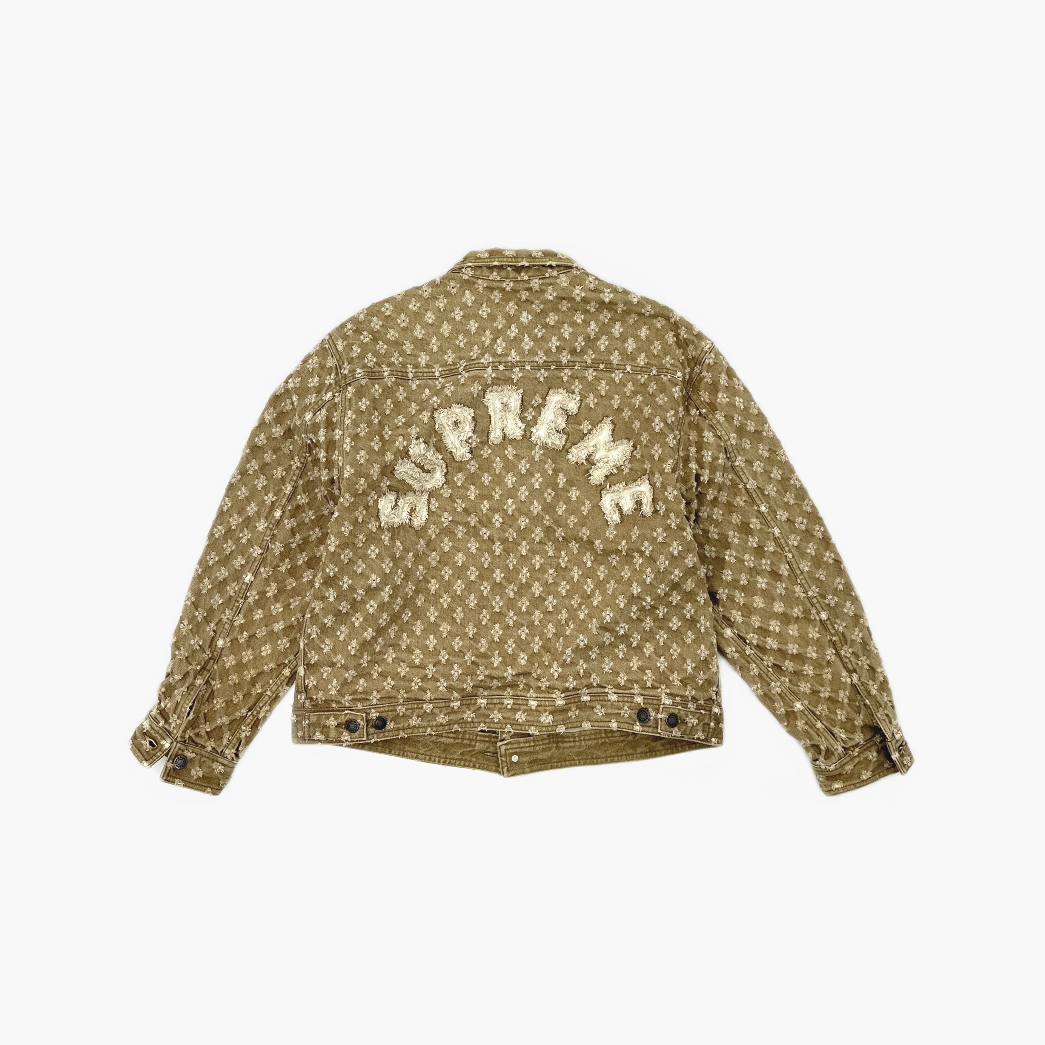 Supreme Supreme Hole Punch Denim Trucker Jacket Size L Size US L / EU 52-54 / 3 - 2 Thumbnail