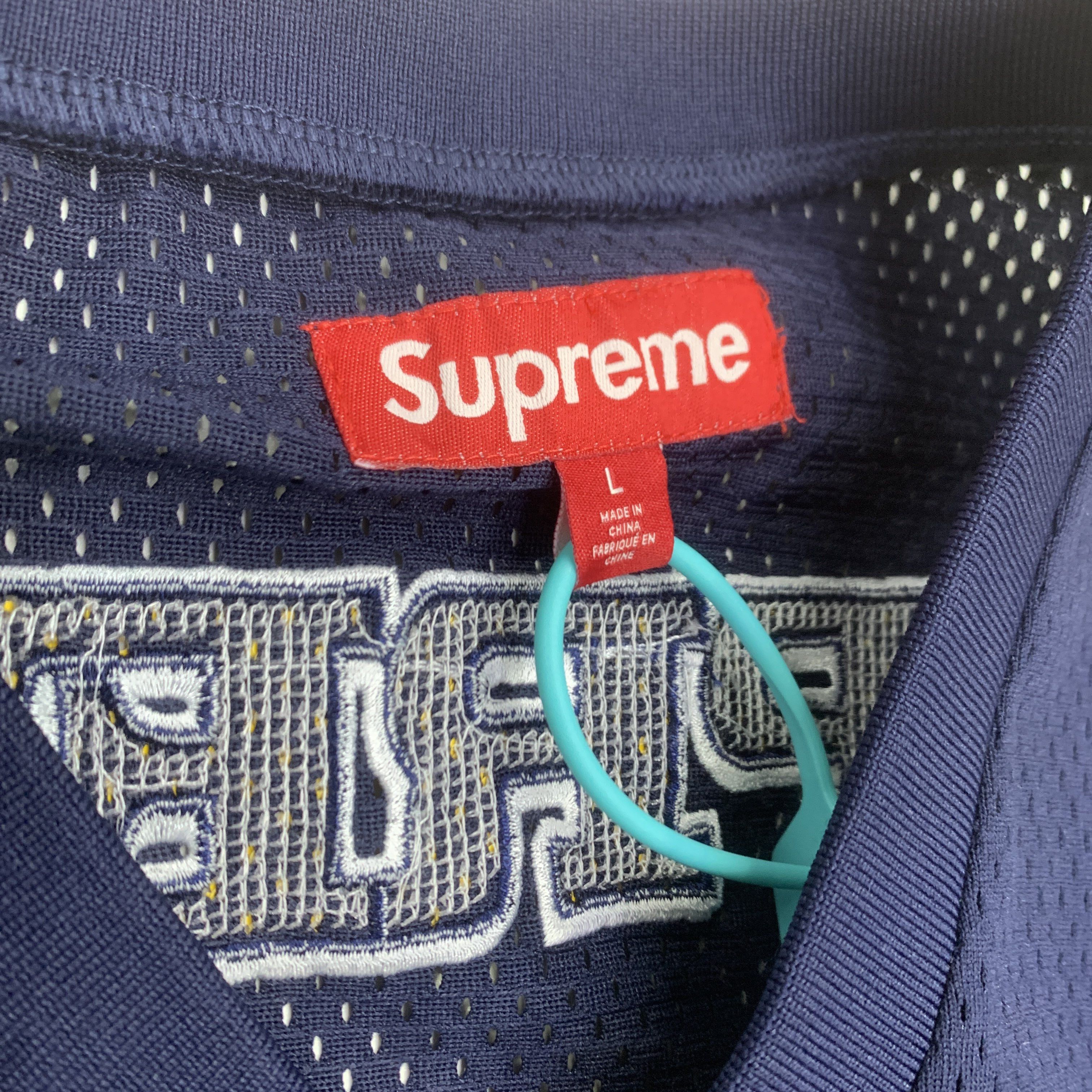 Supreme Supreme Sequin Football Jersey Size L Size US L / EU 52-54 / 3 - 2 Thumbnail