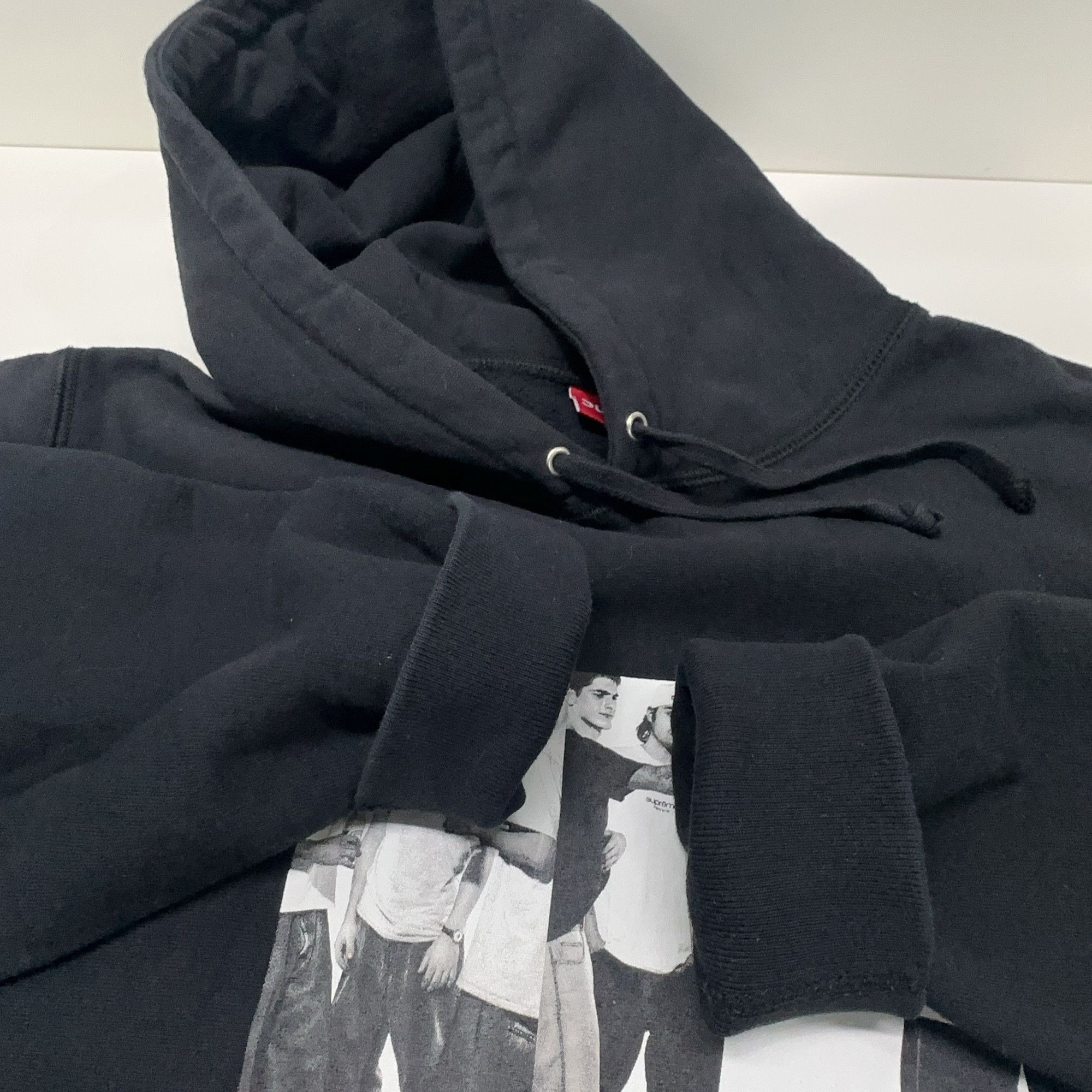 Supreme Supreme Classic Ad Hoodie Black Size XL Size US XL / EU 56 / 4 - 8 Thumbnail