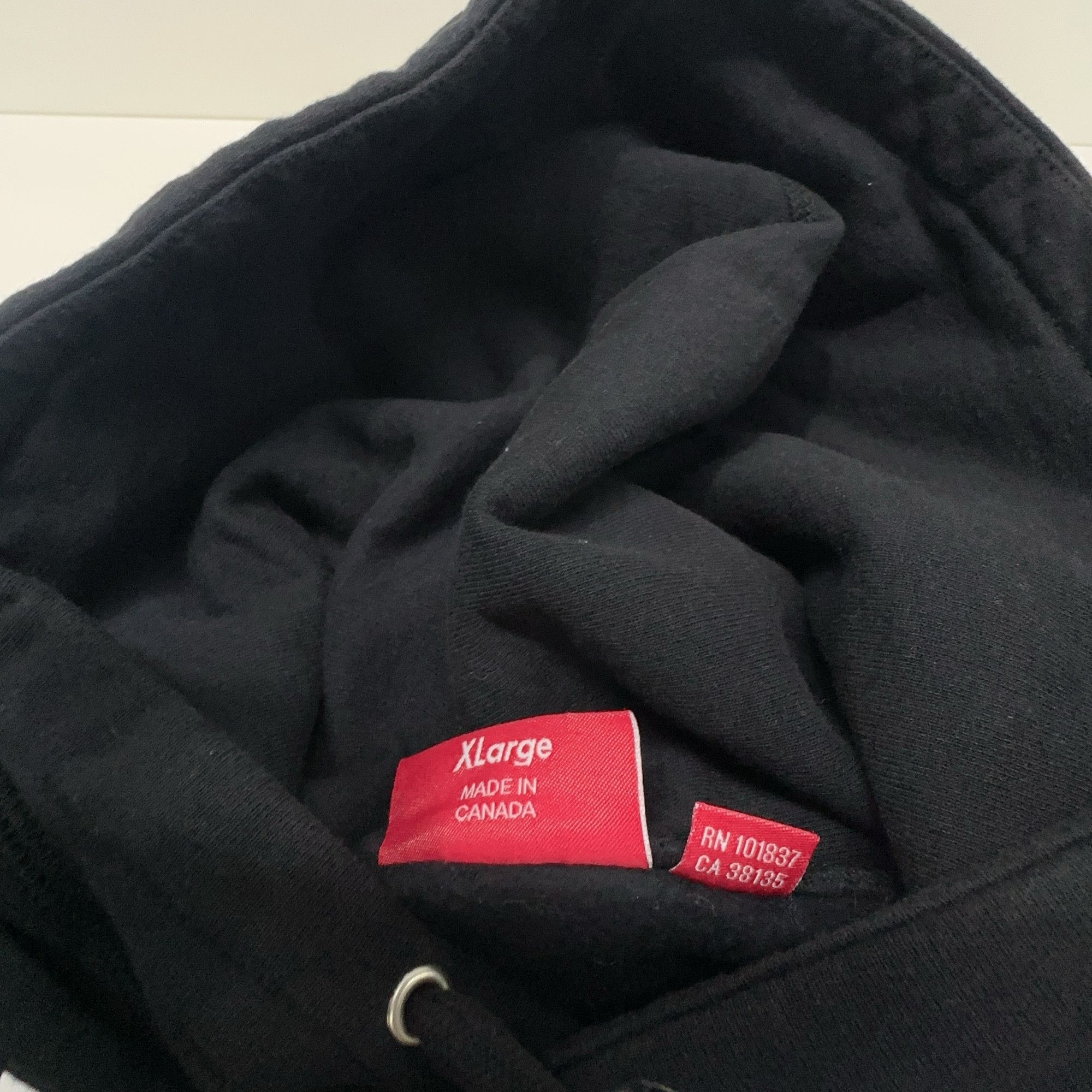 Supreme Supreme Classic Ad Hoodie Black Size XL Size US XL / EU 56 / 4 - 3 Thumbnail