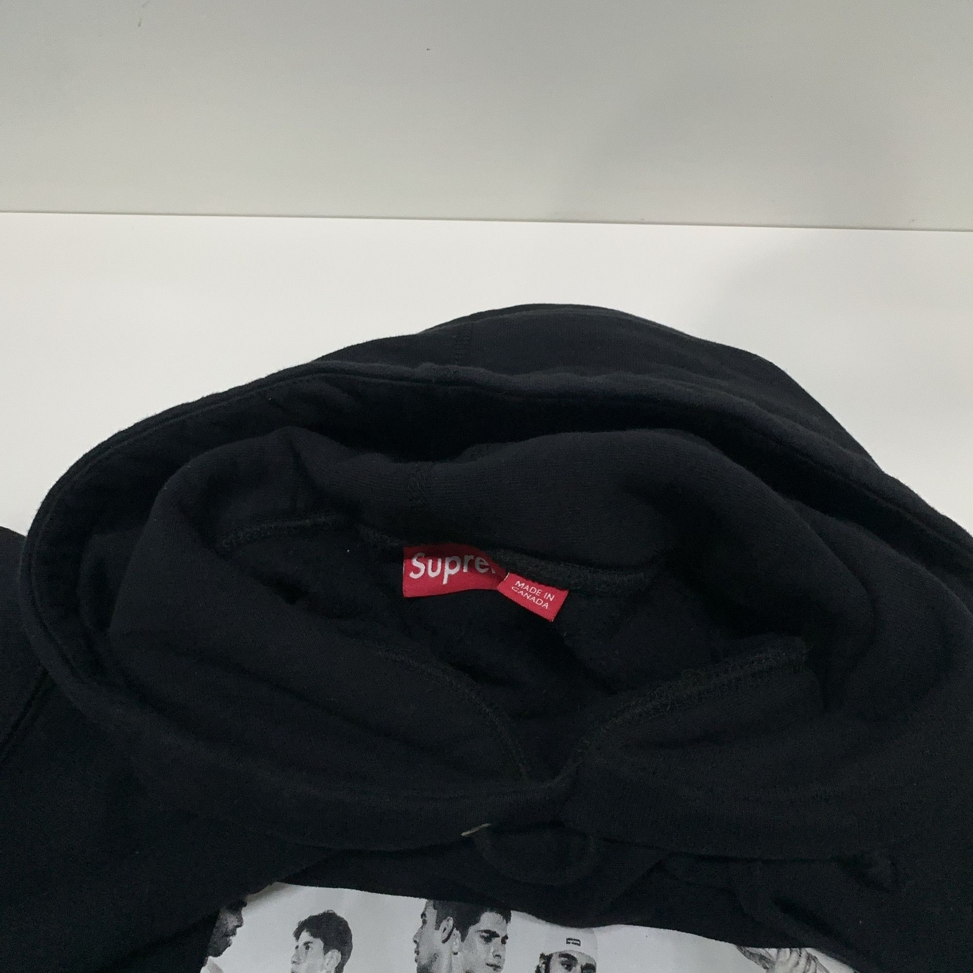 Supreme Supreme Classic Ad Hoodie Black Size XL Size US XL / EU 56 / 4 - 6 Thumbnail