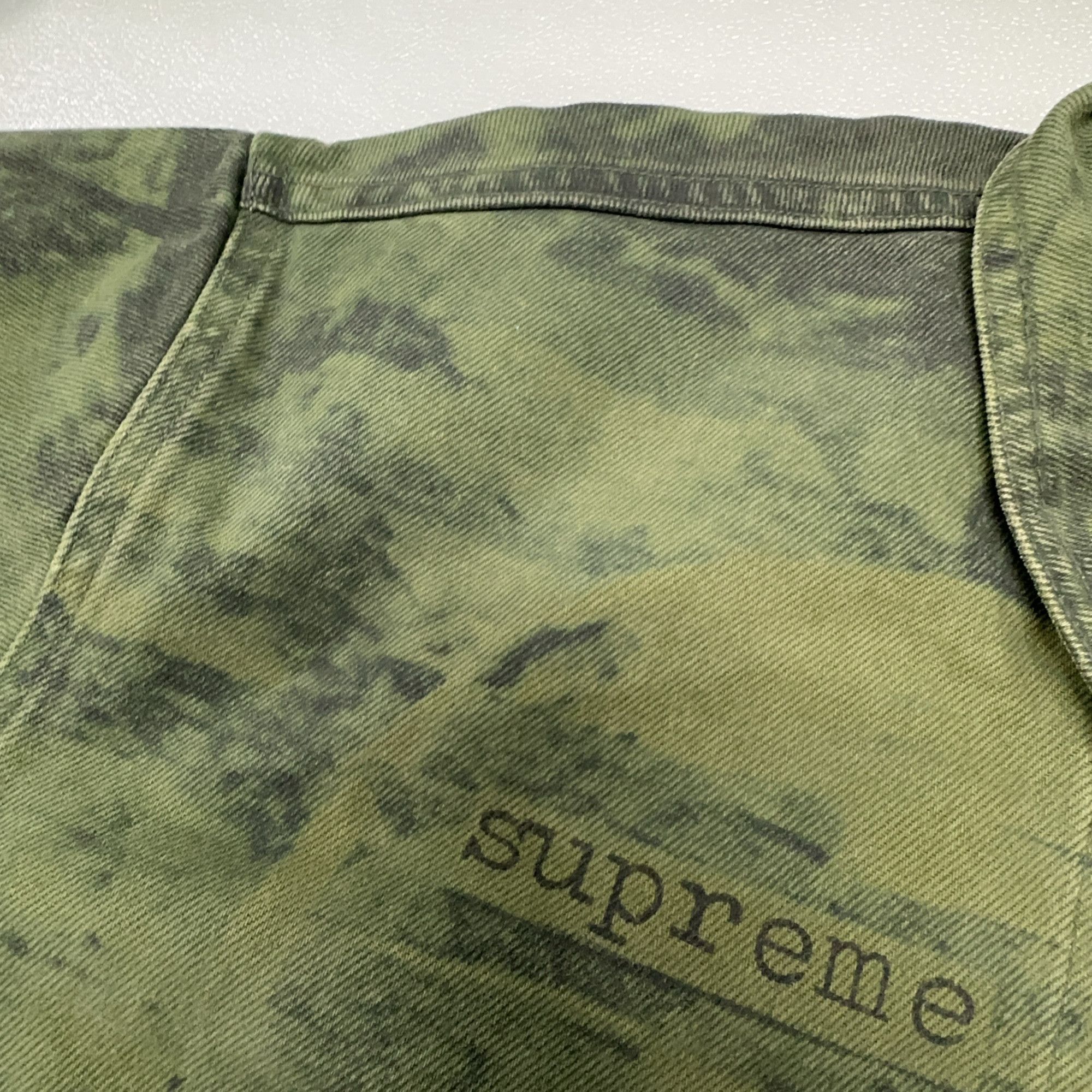Supreme Supreme Is Love Denim Work Jacket Size M Size US M / EU 48-50 / 2 - 6 Thumbnail