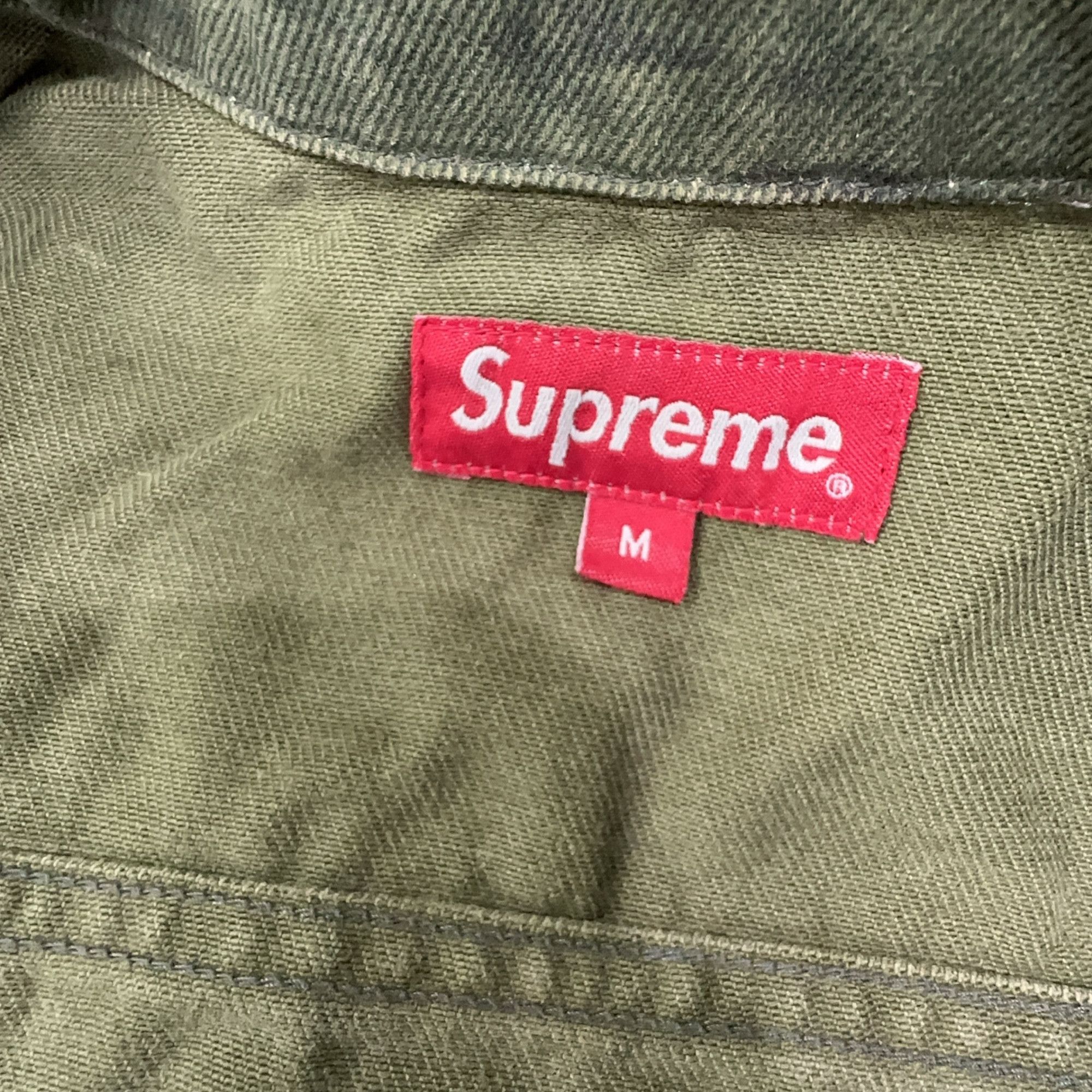 Supreme Supreme Is Love Denim Work Jacket Size M Size US M / EU 48-50 / 2 - 4 Thumbnail