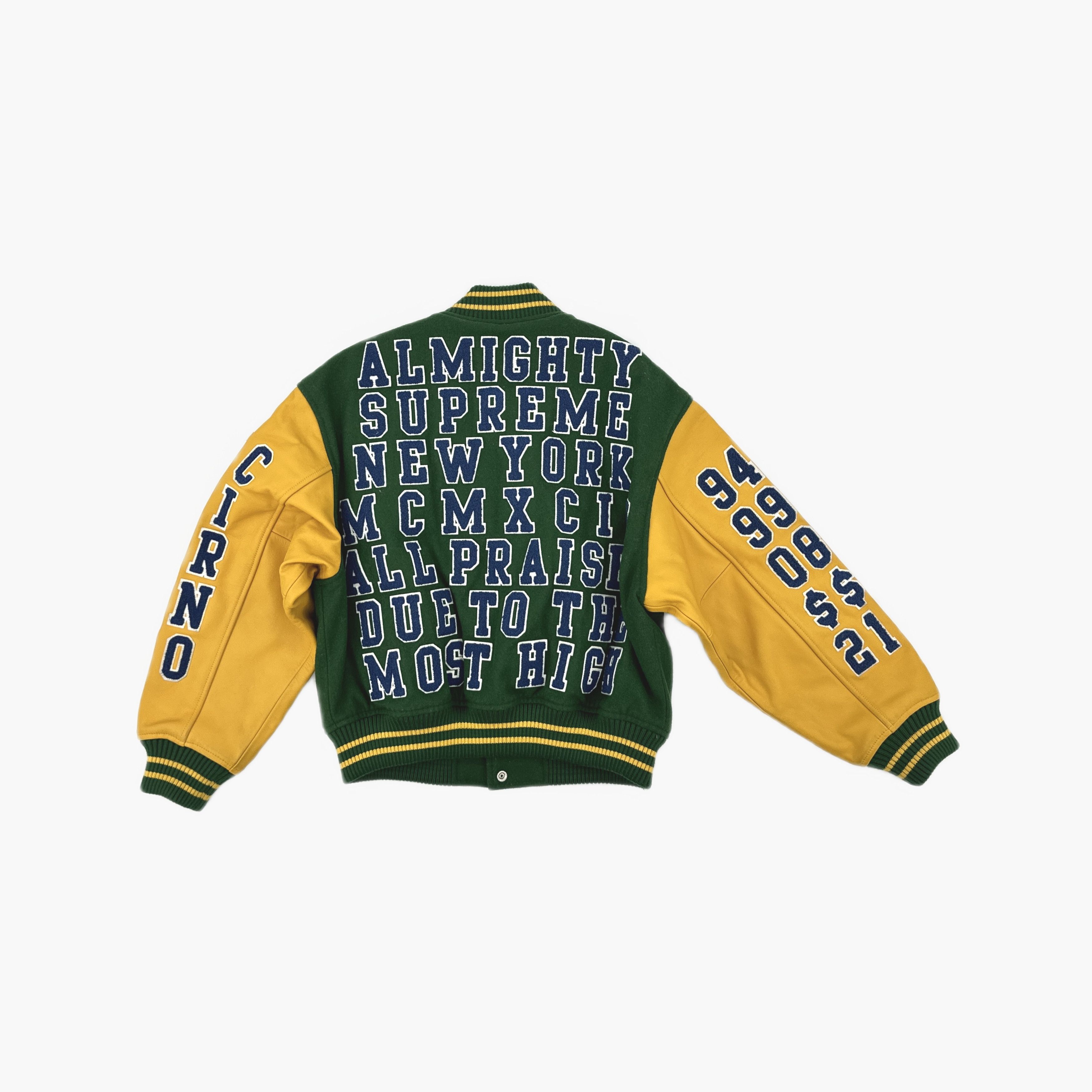 Supreme Supreme Praises Varsity Jacket Size S Size US S / EU 44-46 / 1 - 2 Thumbnail