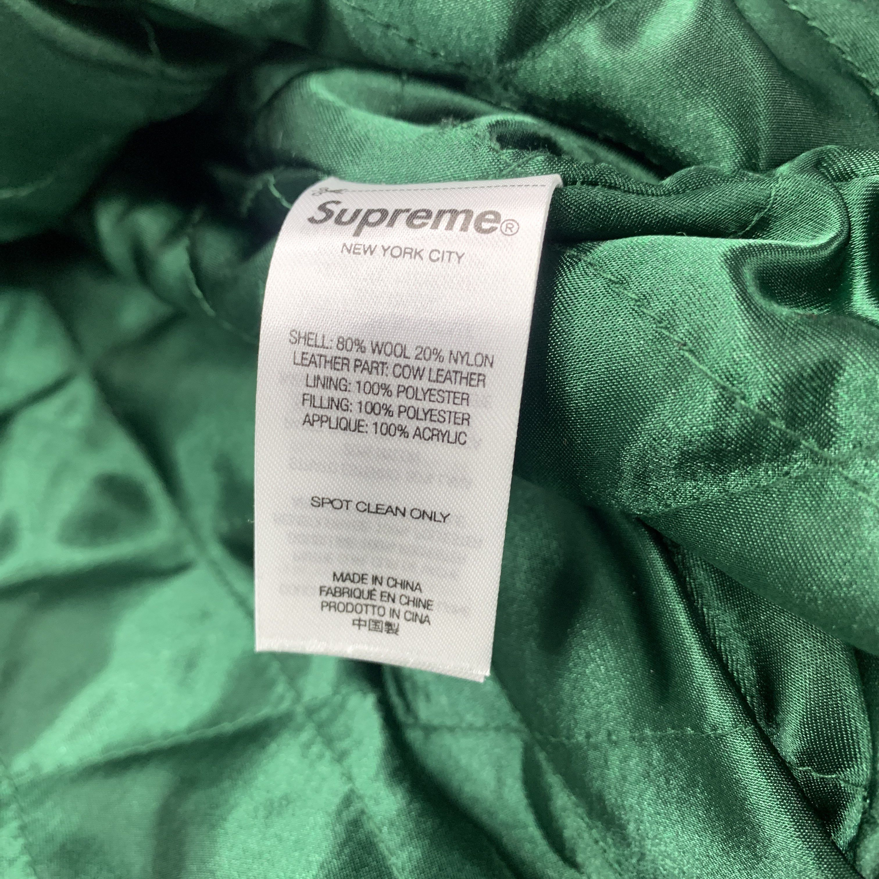 Supreme Supreme Praises Varsity Jacket Size S Size US S / EU 44-46 / 1 - 4 Thumbnail