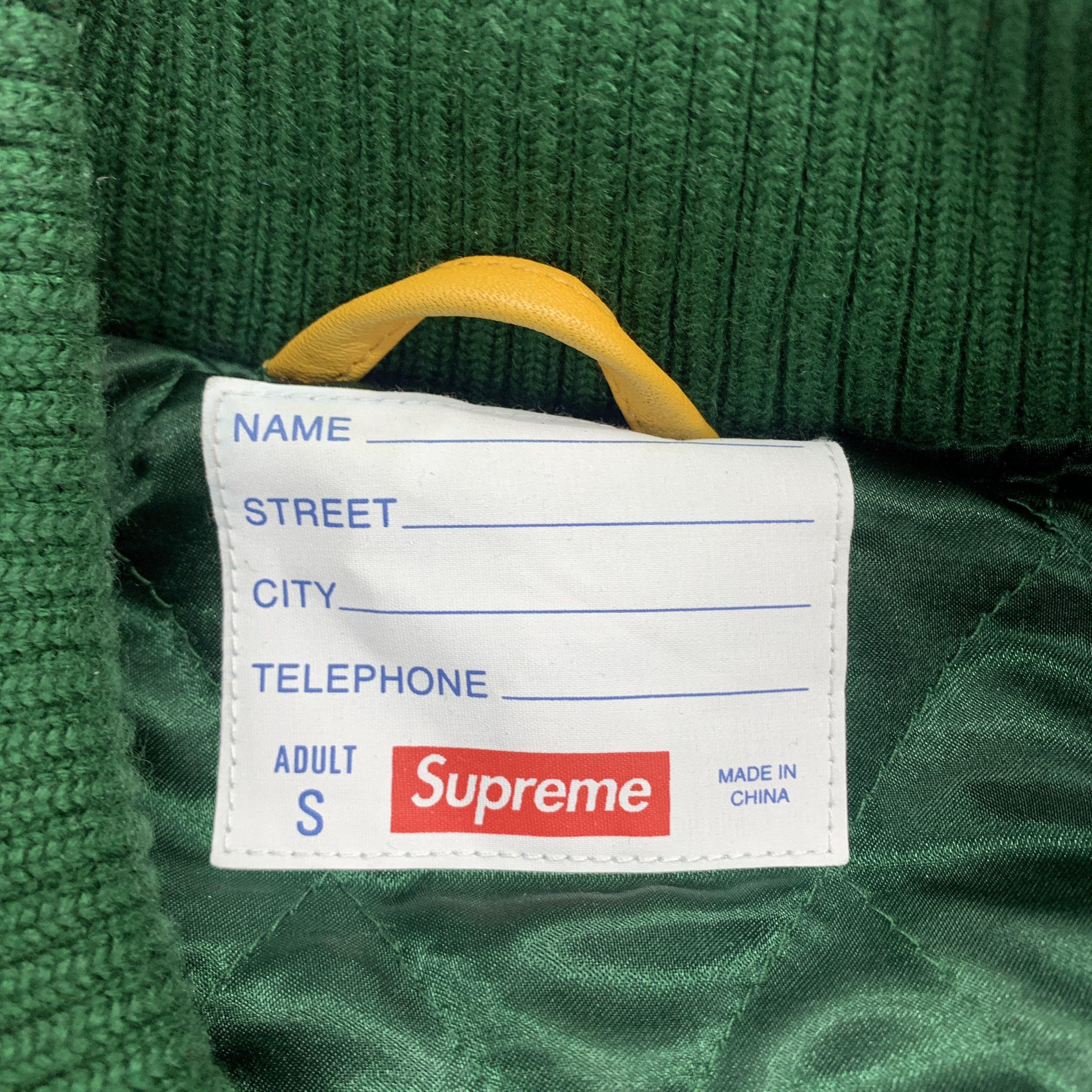 Supreme Supreme Praises Varsity Jacket Size S Size US S / EU 44-46 / 1 - 3 Thumbnail