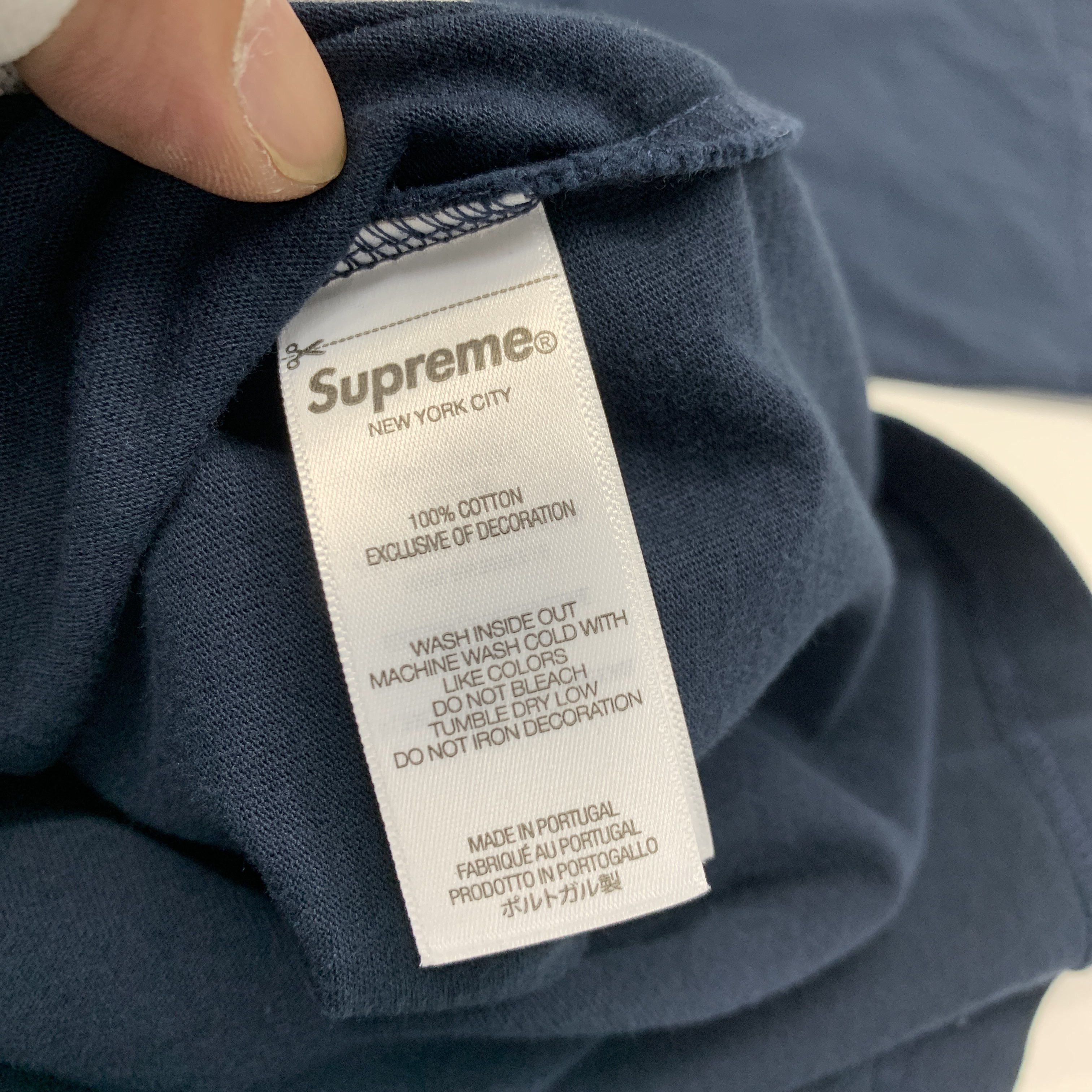 Supreme Supreme Raised Script Logo T-Shirt Size M Size US M / EU 48-50 / 2 - 5 Thumbnail