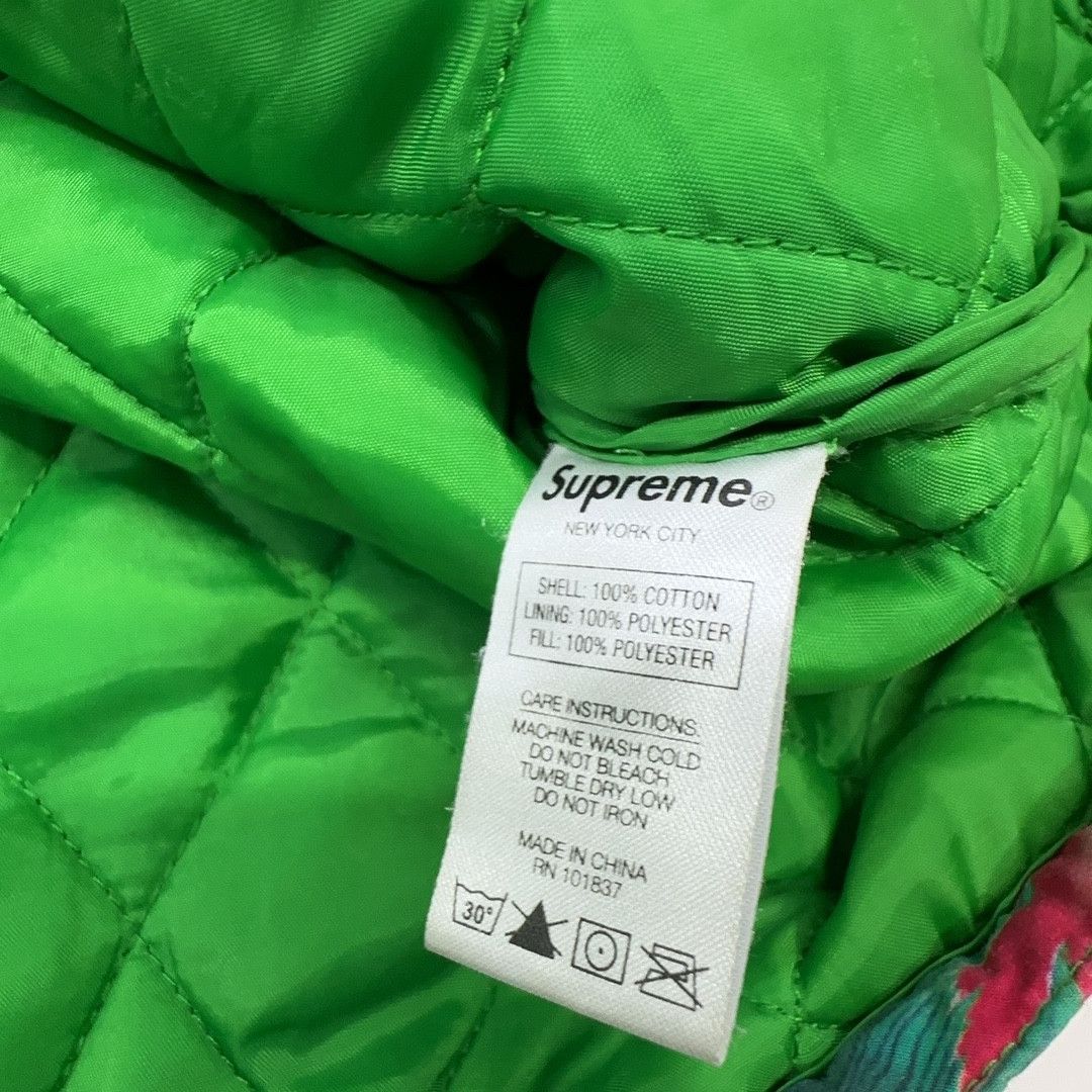 Supreme Supreme Peacock Floral Print Jacket Size L Size US L / EU 52-54 / 3 - 4 Thumbnail