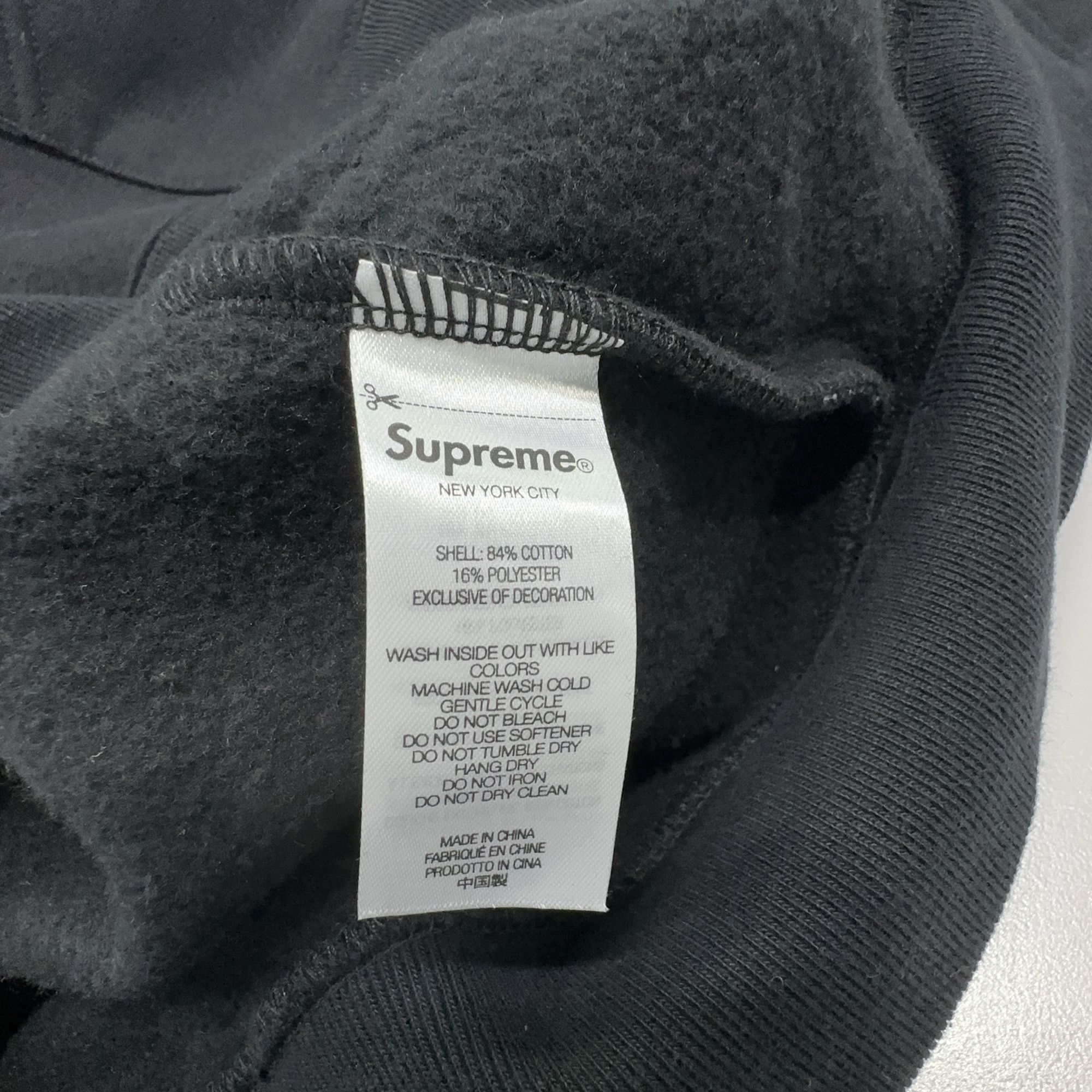 Supreme Supreme Brim Zip Up Hoodie Black Size S Size US S / EU 44-46 / 1 - 3 Thumbnail