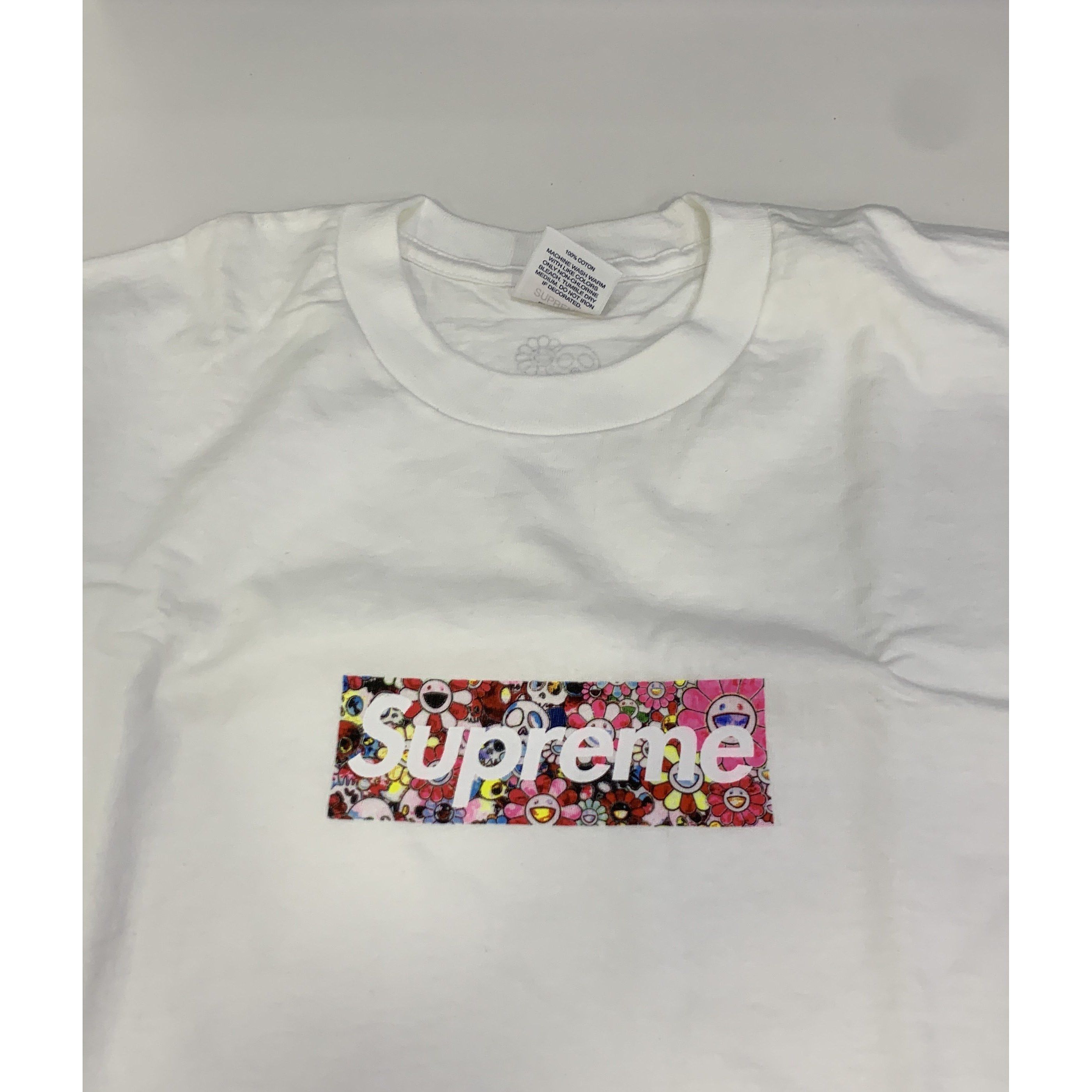 Supreme Supreme x Takashi Murakami Box Logo T-Shirt Size L Size US L / EU 52-54 / 3 - 5 Thumbnail