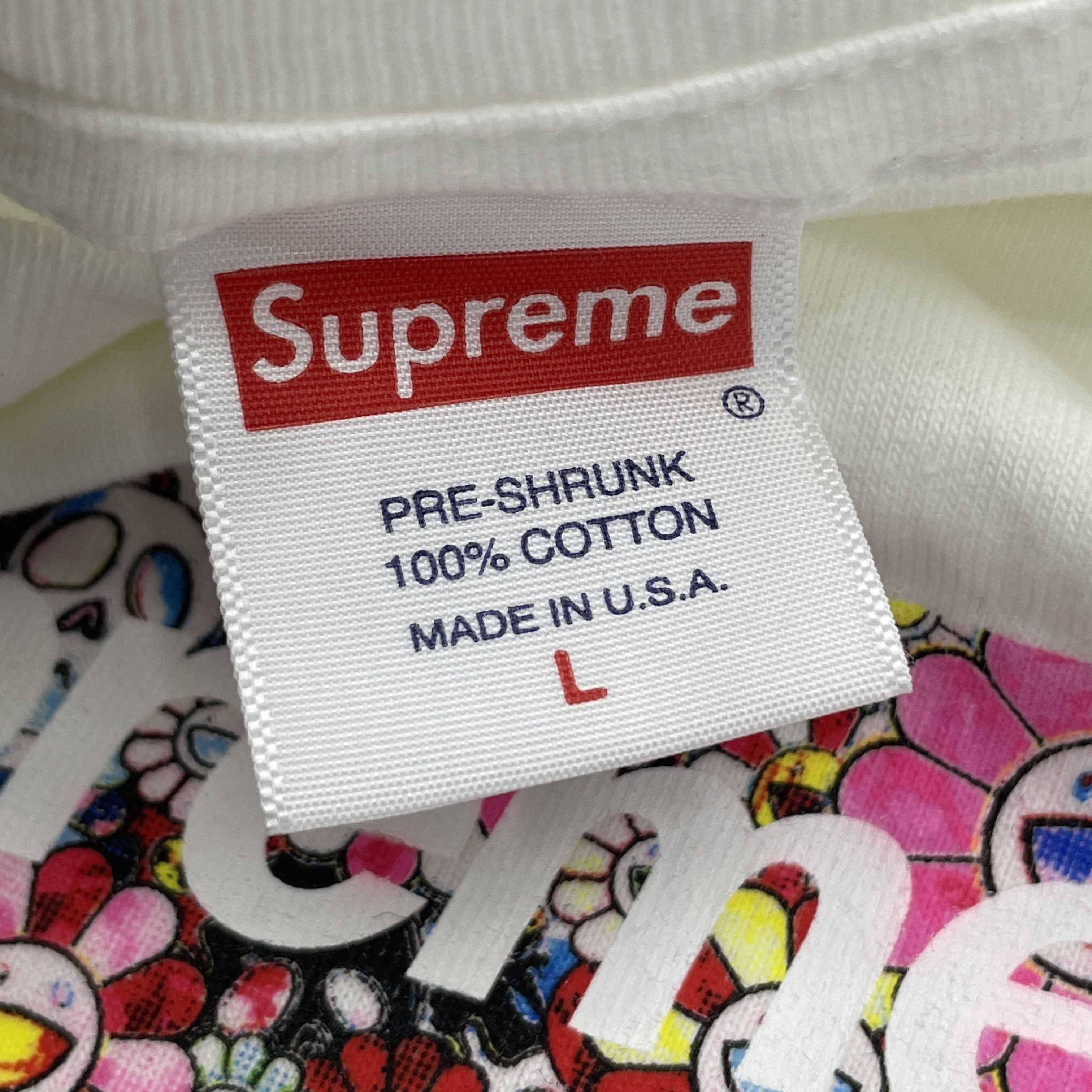 Supreme Supreme x Takashi Murakami Box Logo T-Shirt Size L Size US L / EU 52-54 / 3 - 3 Thumbnail