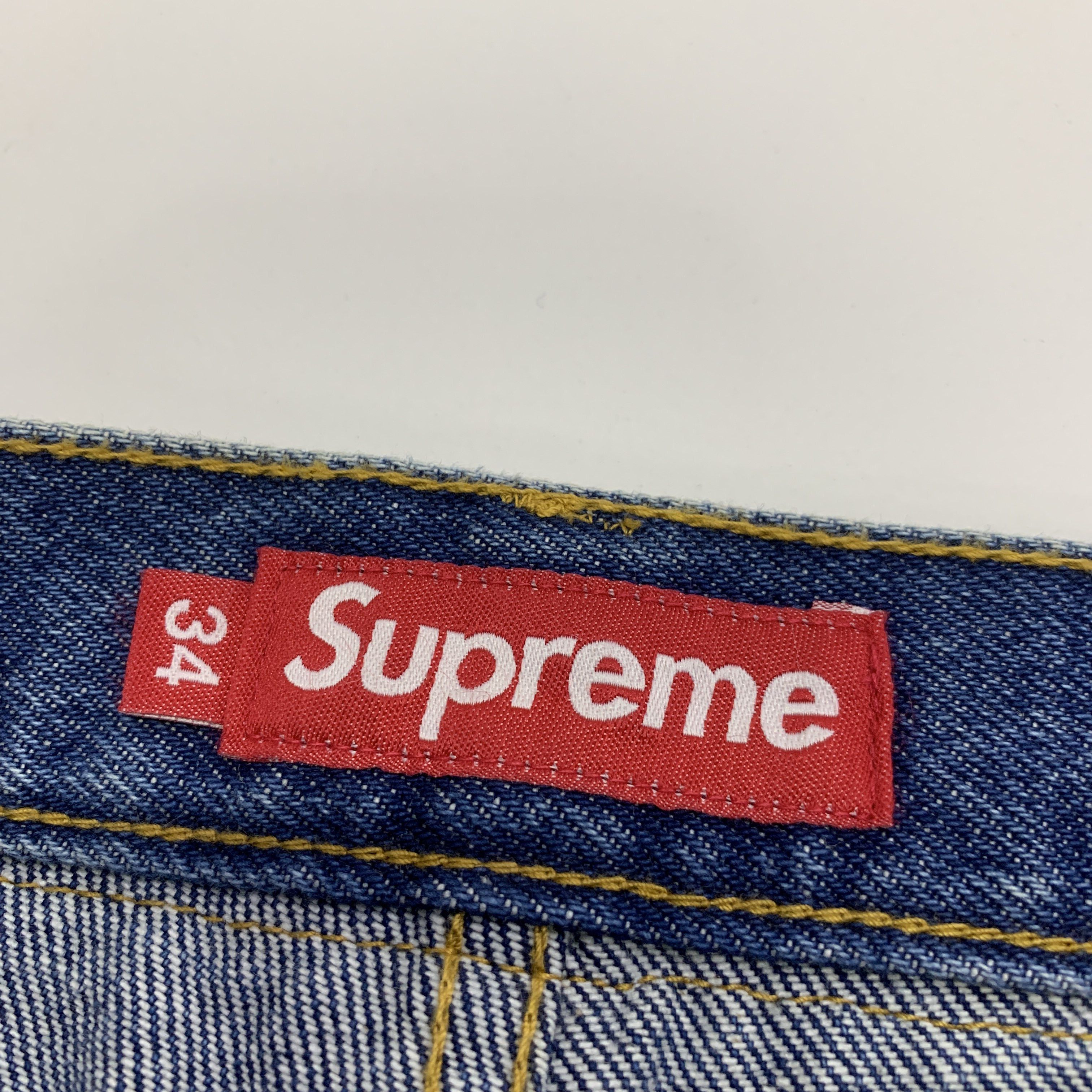 Supreme Supreme Leopard Pocket Denim Jeans Size 34 Size US 34 / EU 50 - 2 Thumbnail
